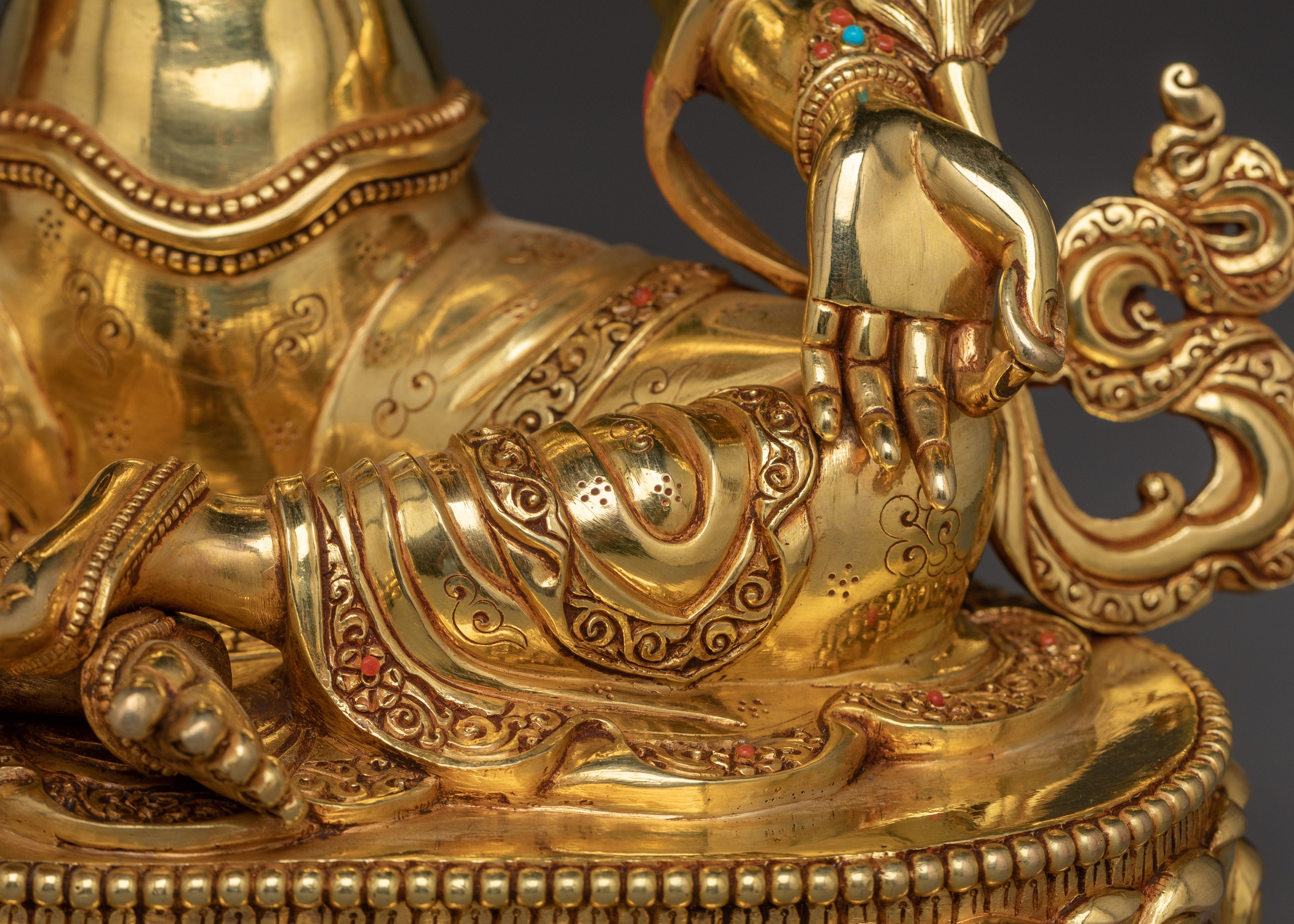 Compassionate Kshitigarbha Statue | Protector of the Dead and Children