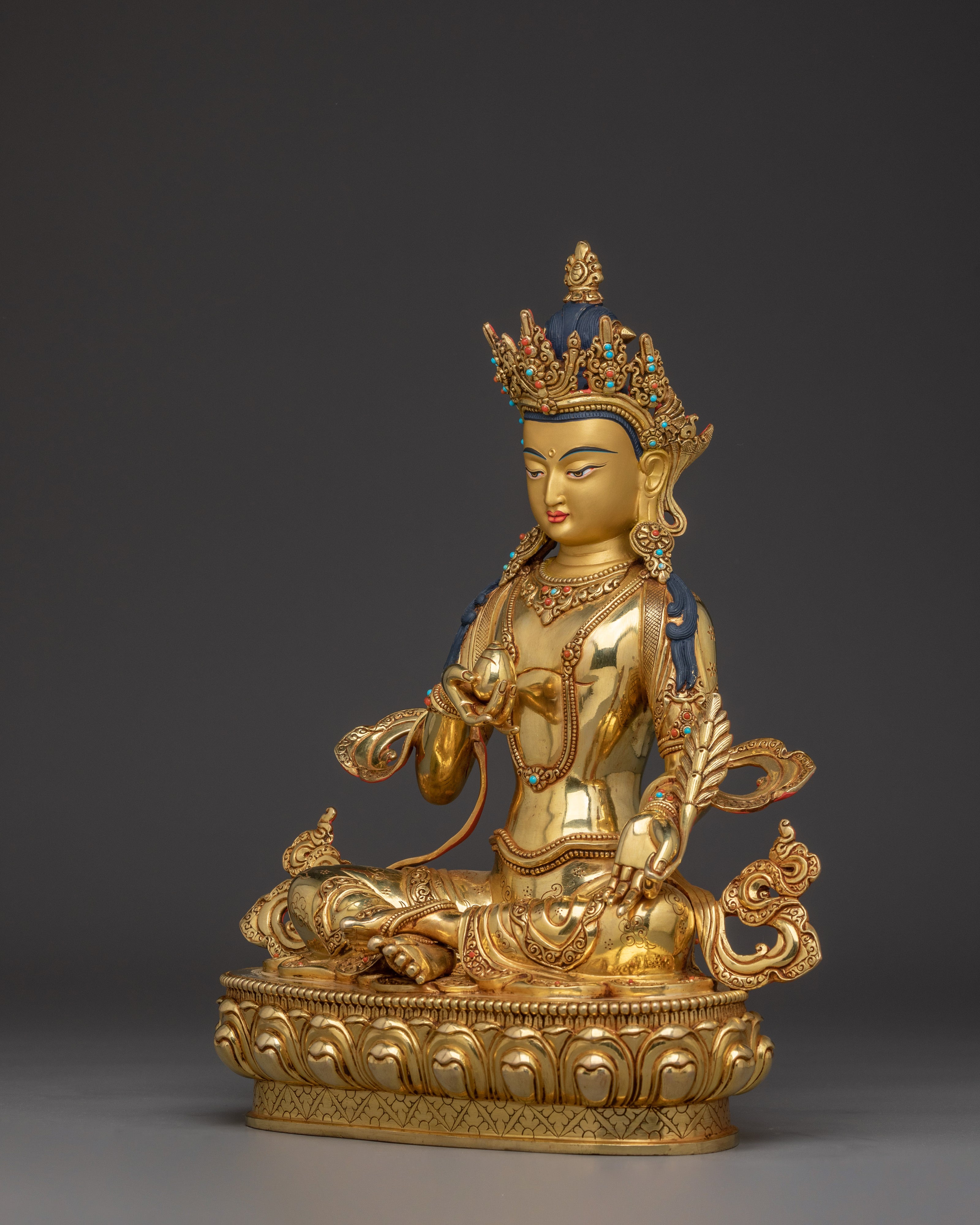 Compassionate Kshitigarbha Statue | Protector of the Dead and Children