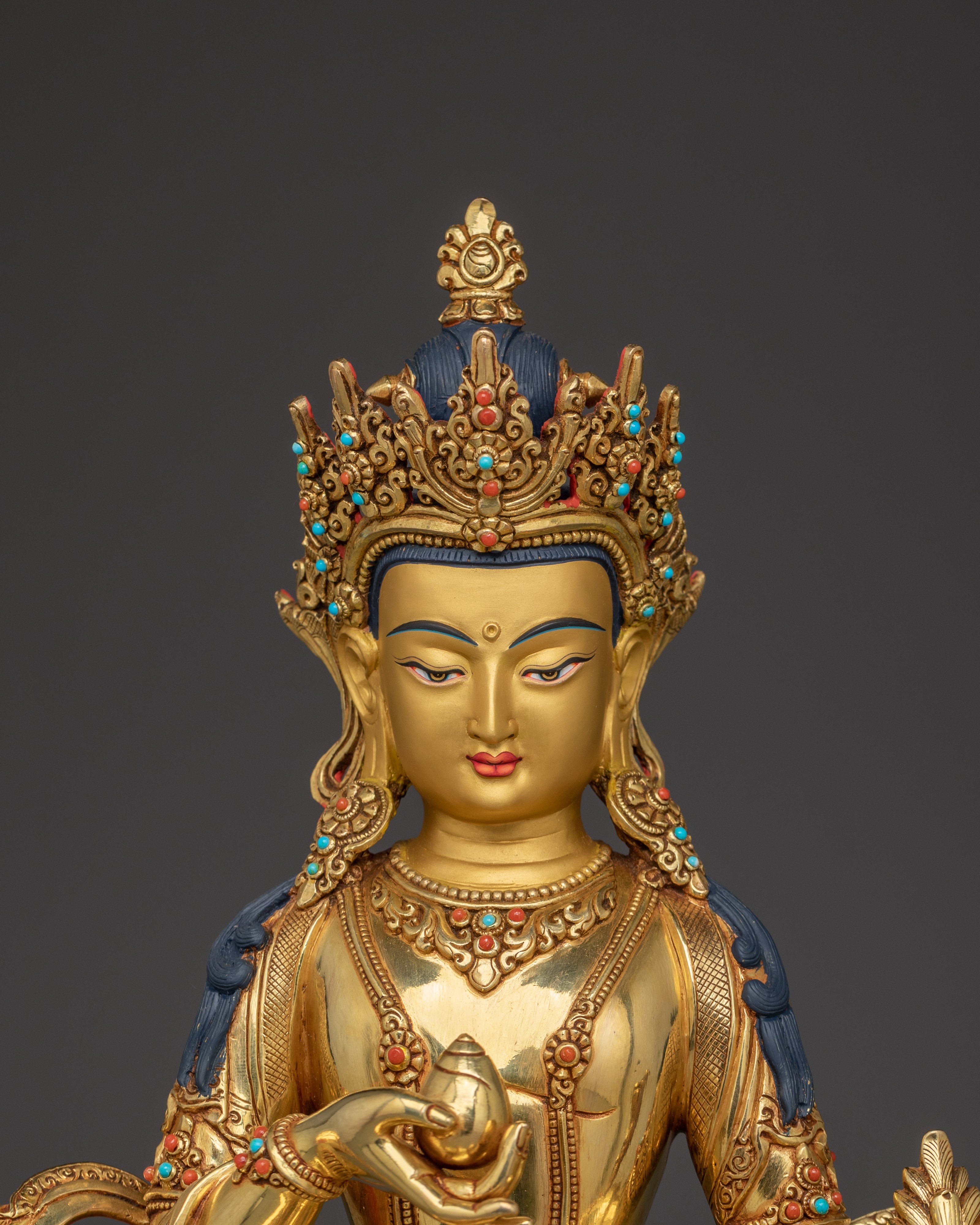 Compassionate Kshitigarbha Statue | Protector of the Dead and Children