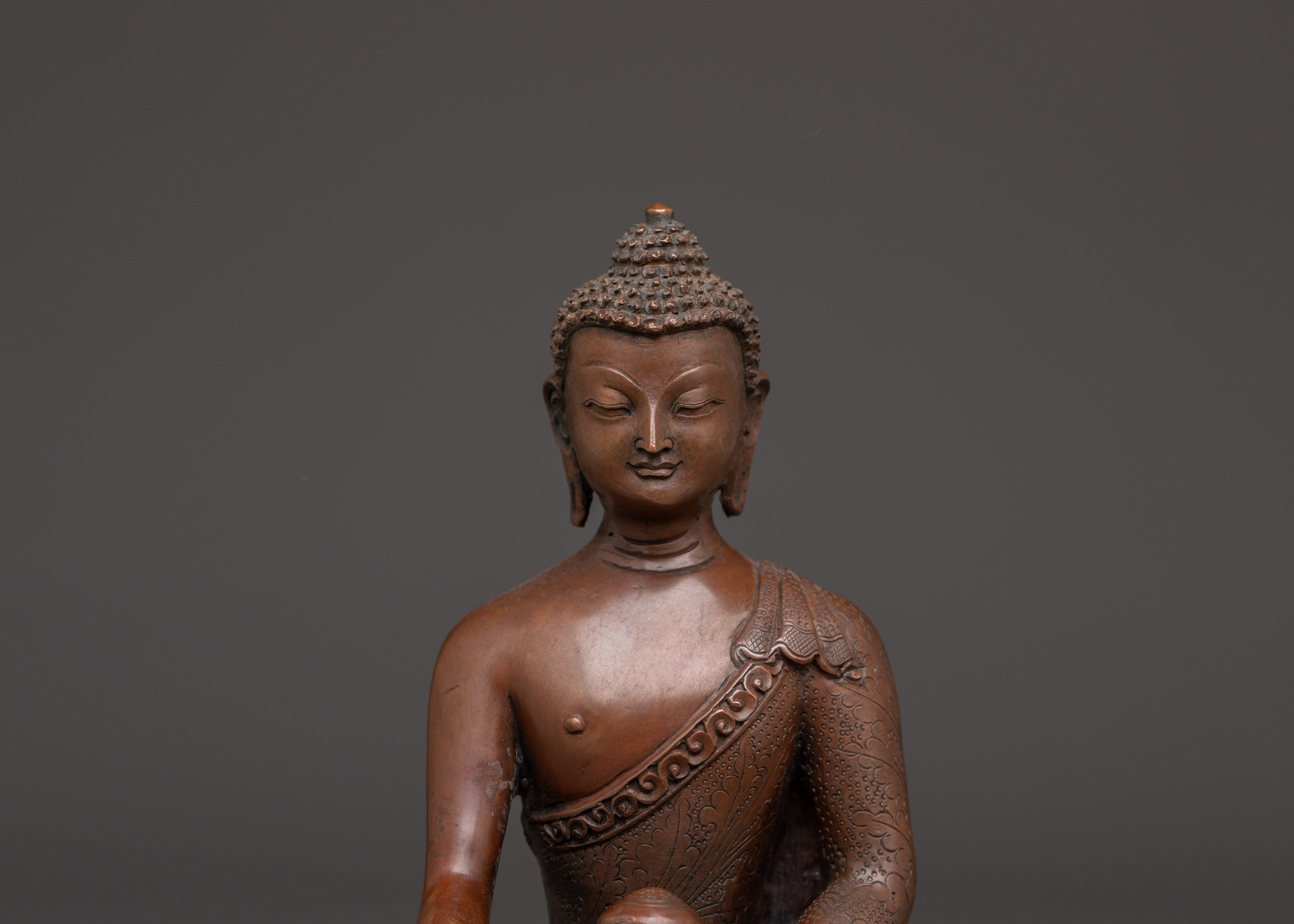 Copper Buddha Shakyamuni | Symbol of Wisdom and Compassion