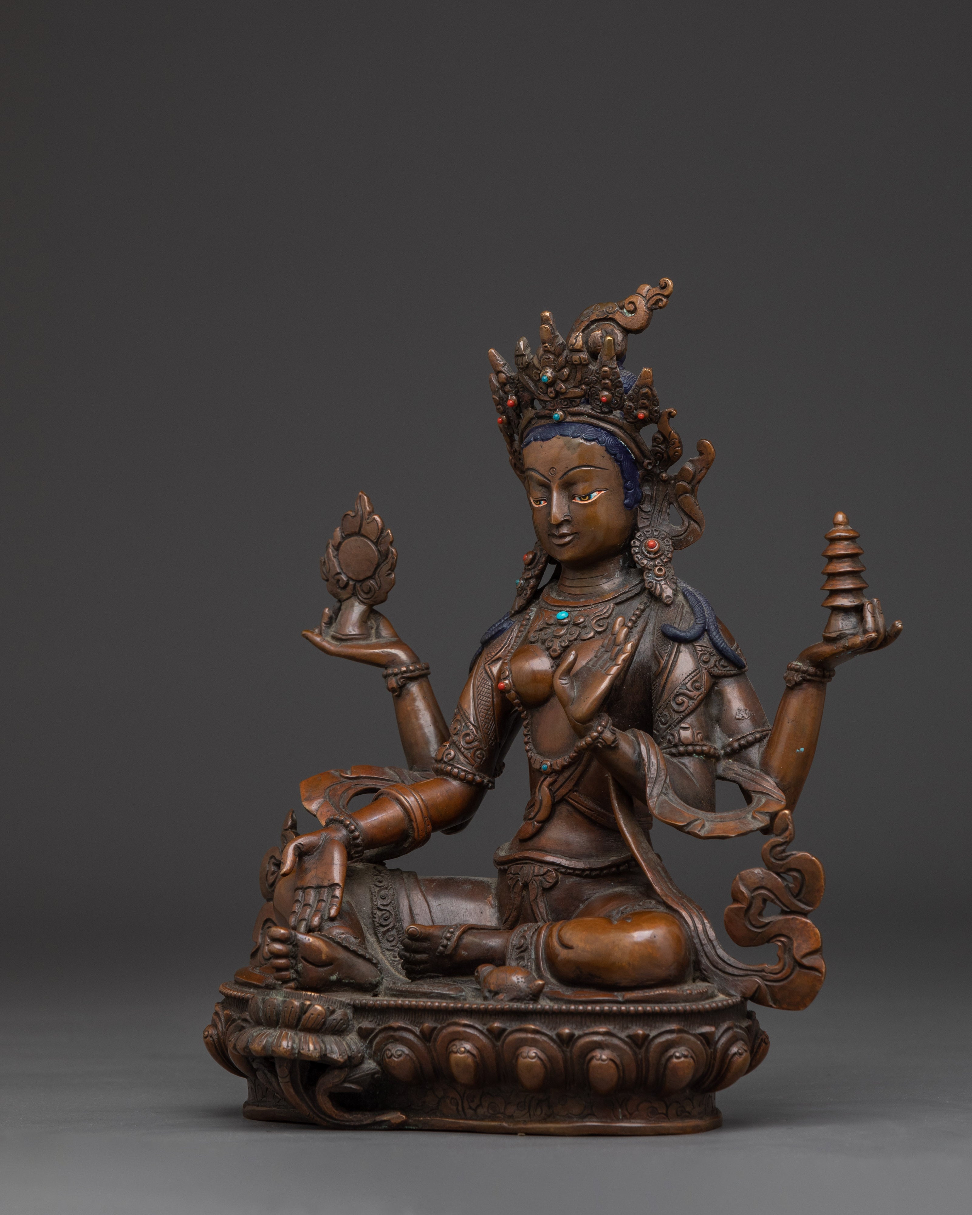 Goddess of Prosperity Laxmi Statue | Divine Feminine of Fortune and Abundance