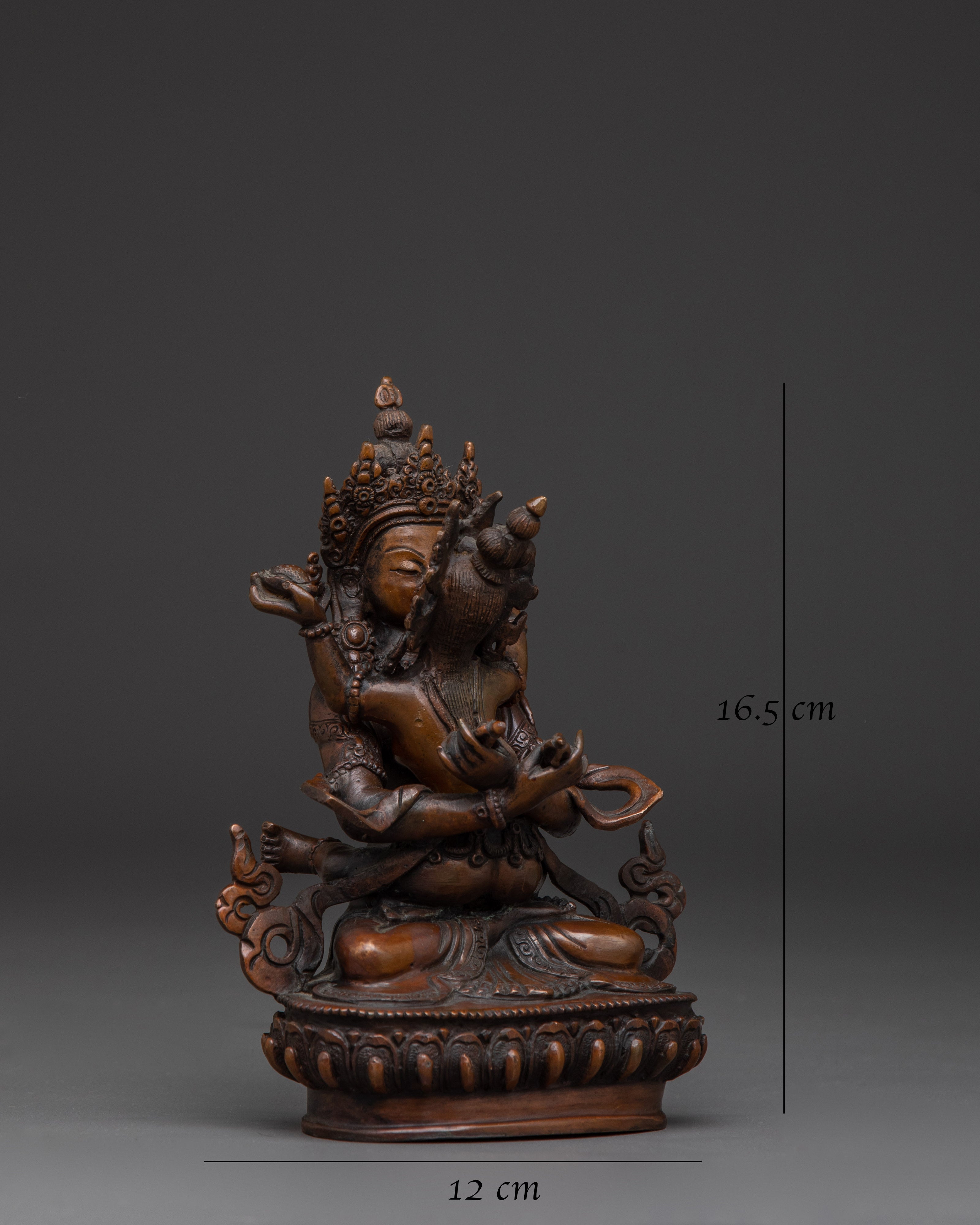 oxidized-statue-of-primordial-vajradhara-statue