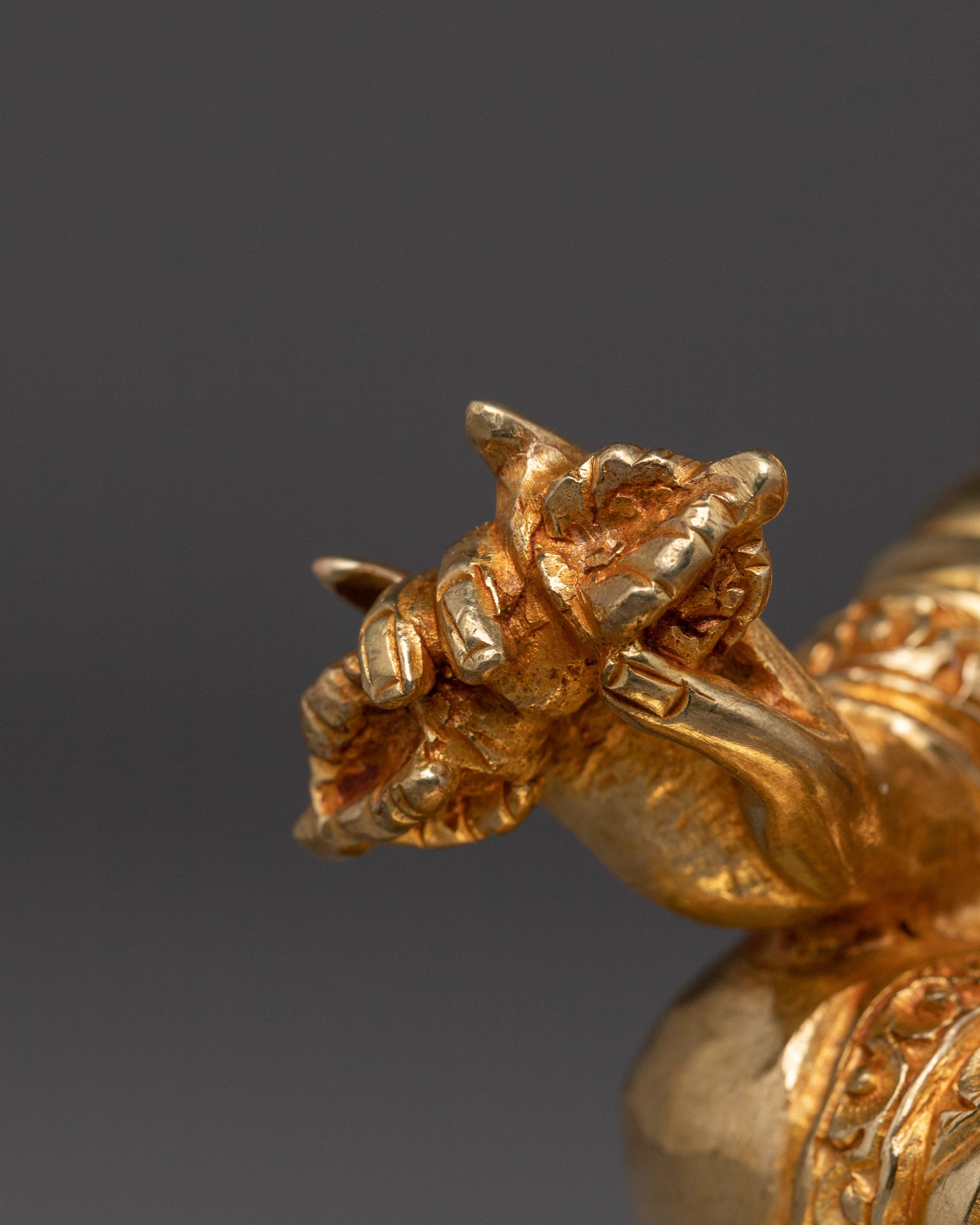 Tantric Teacher Guru Rinpoche Statue | Padmasambhava Decor Figurine