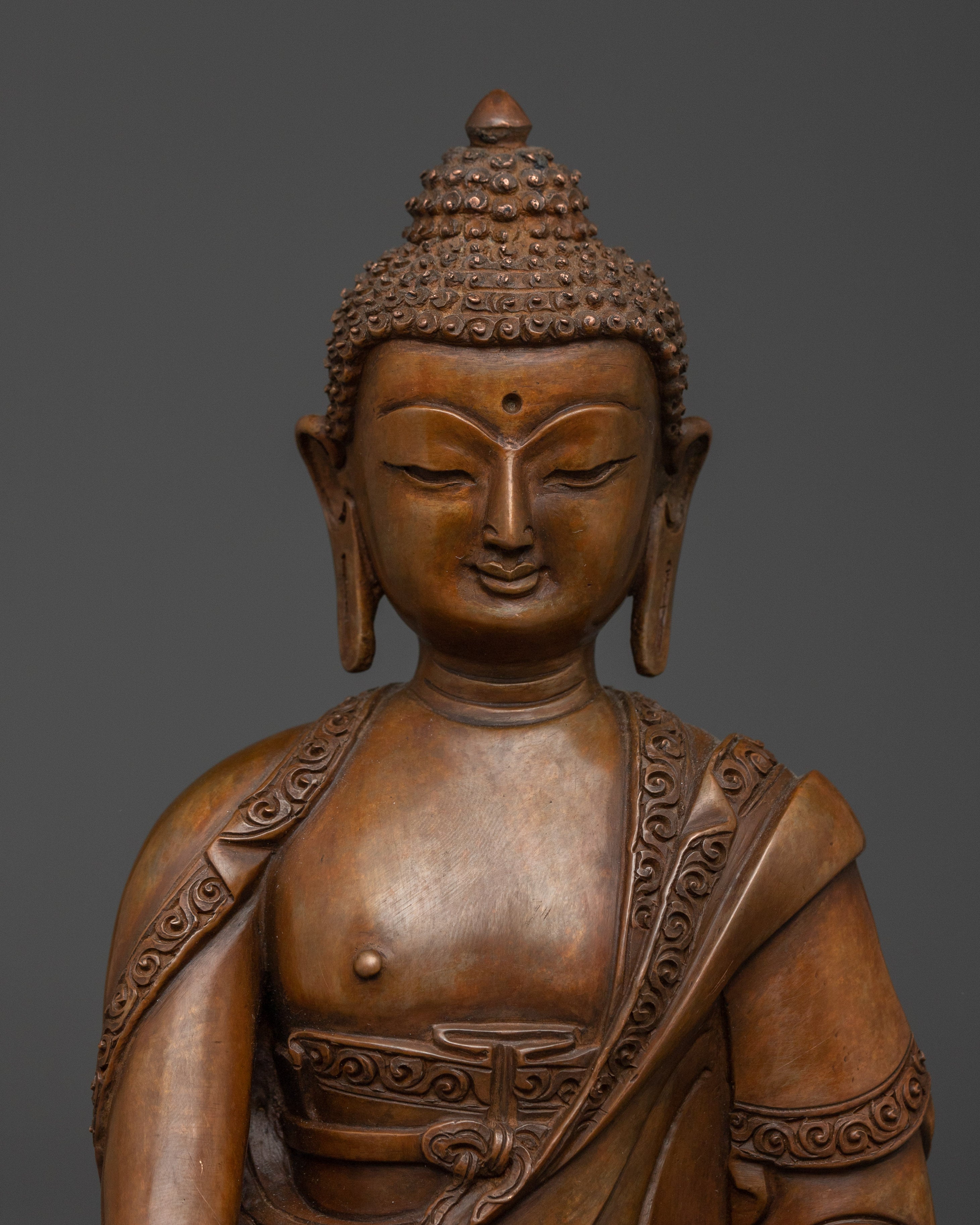 Serene Shakyamuni Buddha Statue | Enlightened One of the Sakya Clan