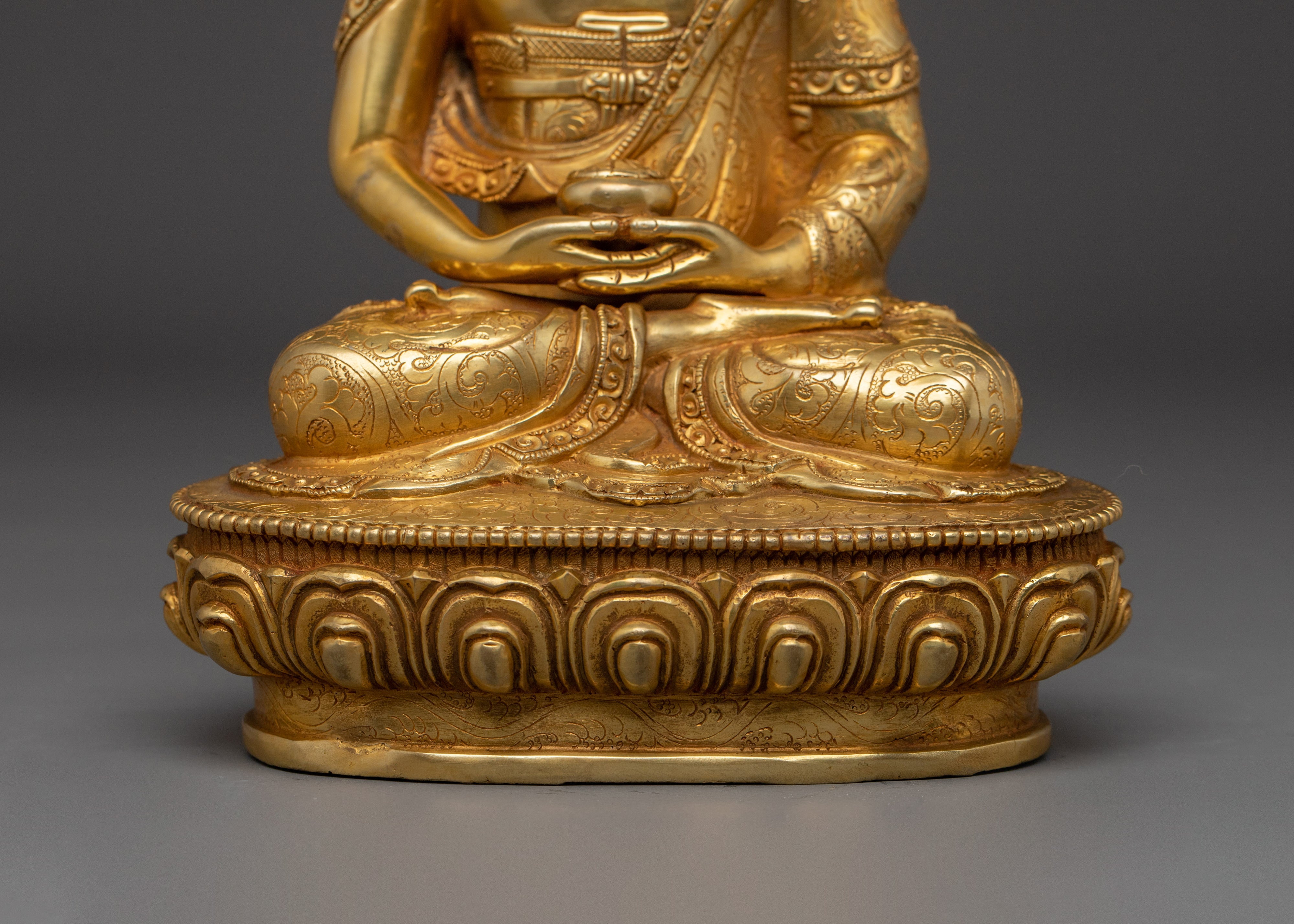 Golden Amitabha Buddha Statue | Home Decor for Mindfulness