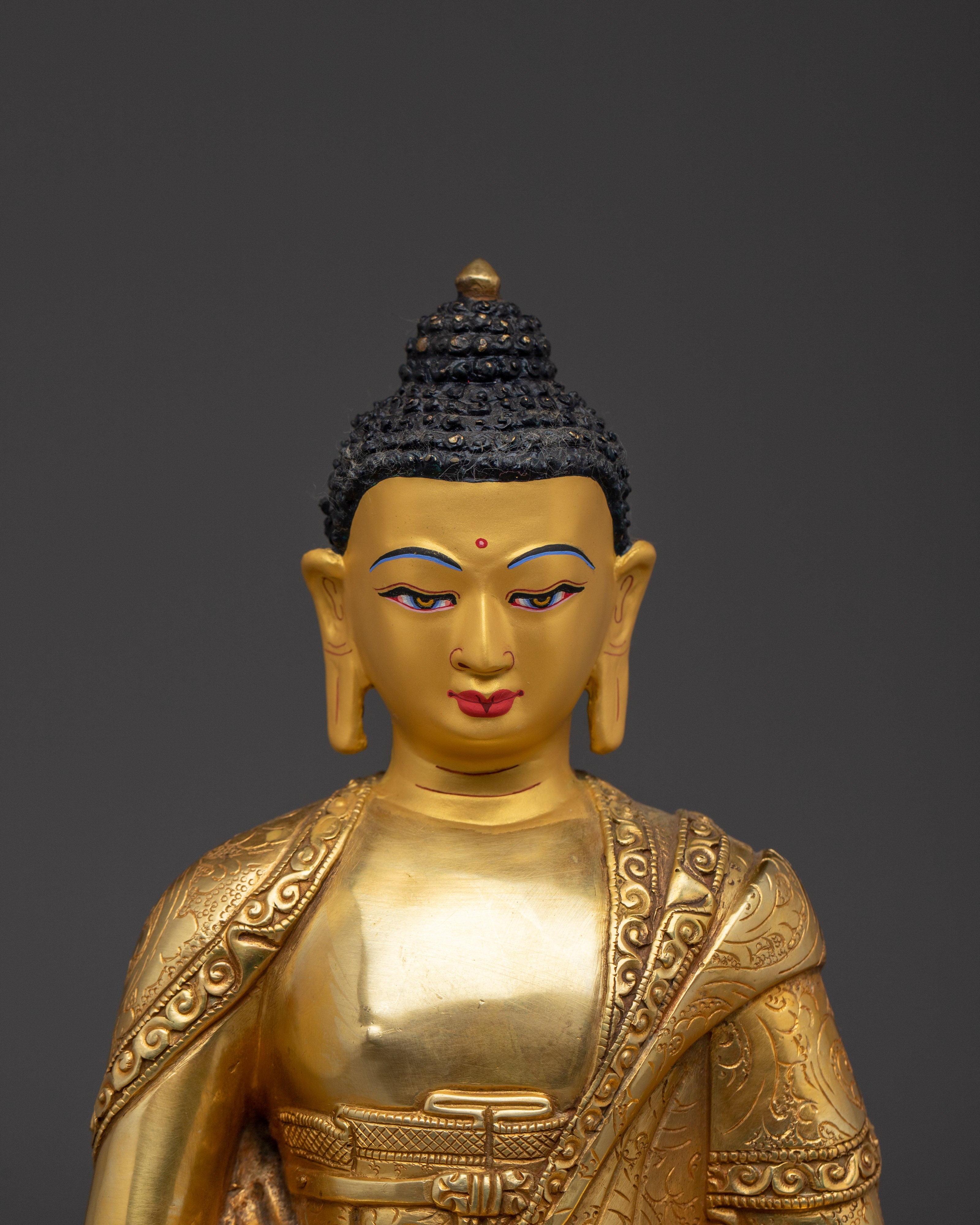 Golden Amitabha Buddha Statue | Home Decor for Mindfulness