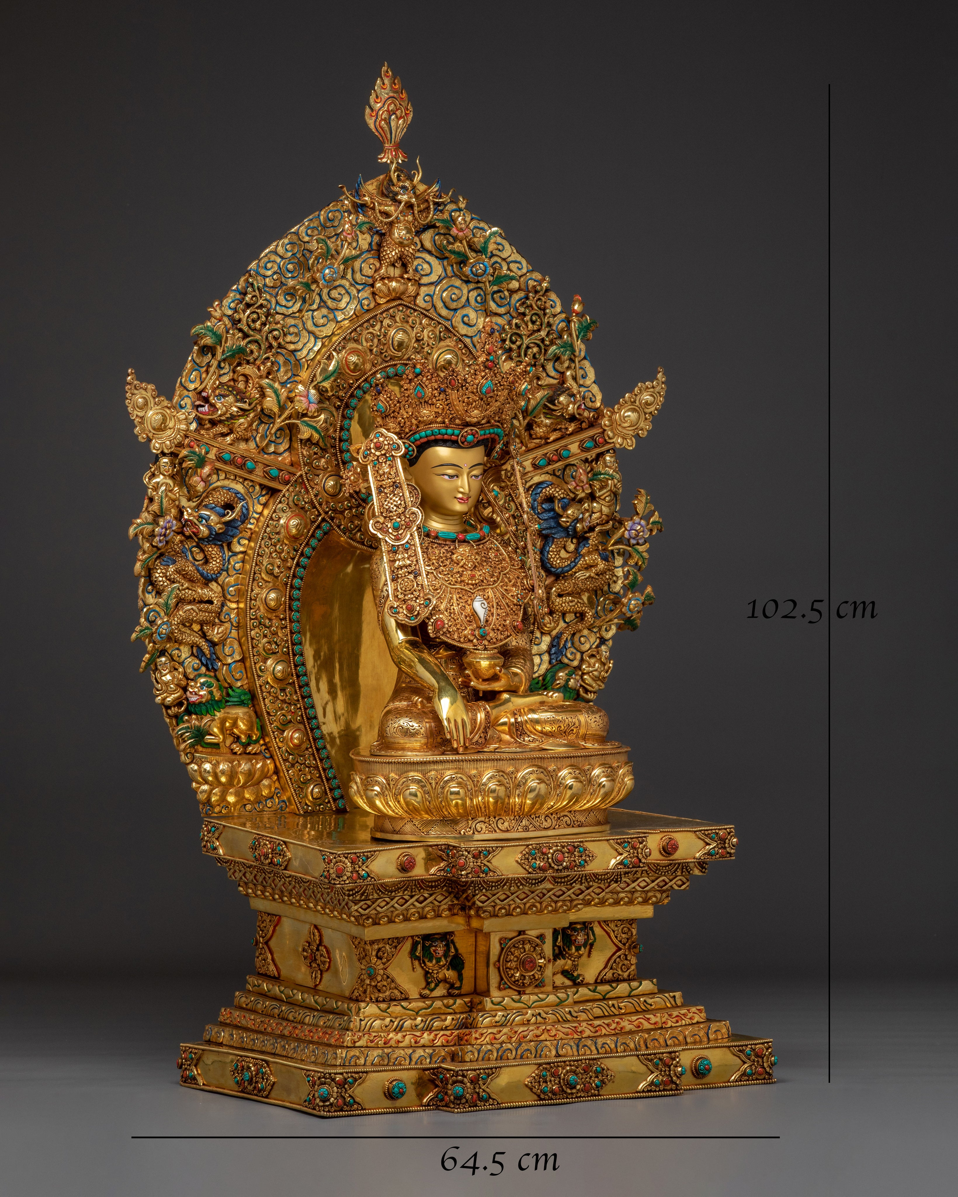 majestic-shakyamuni-buddha-on-throne-statue