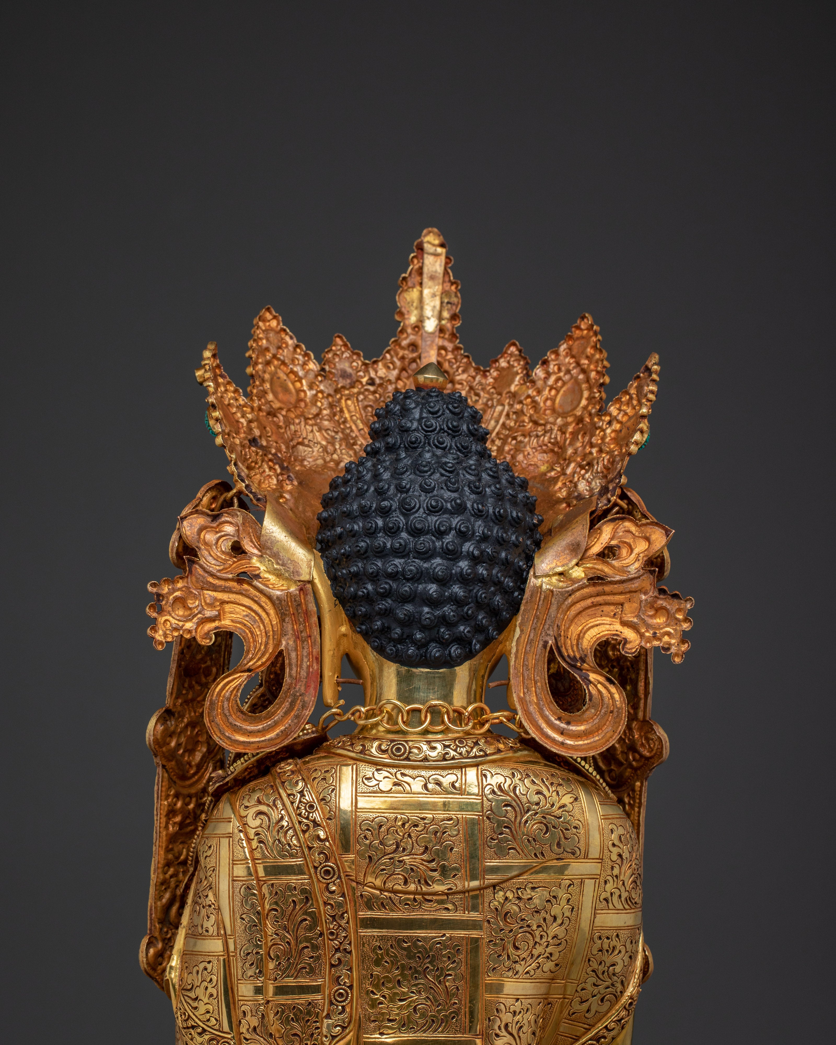 Crowned Gautama Buddha Statue | The Founder of Buddhism