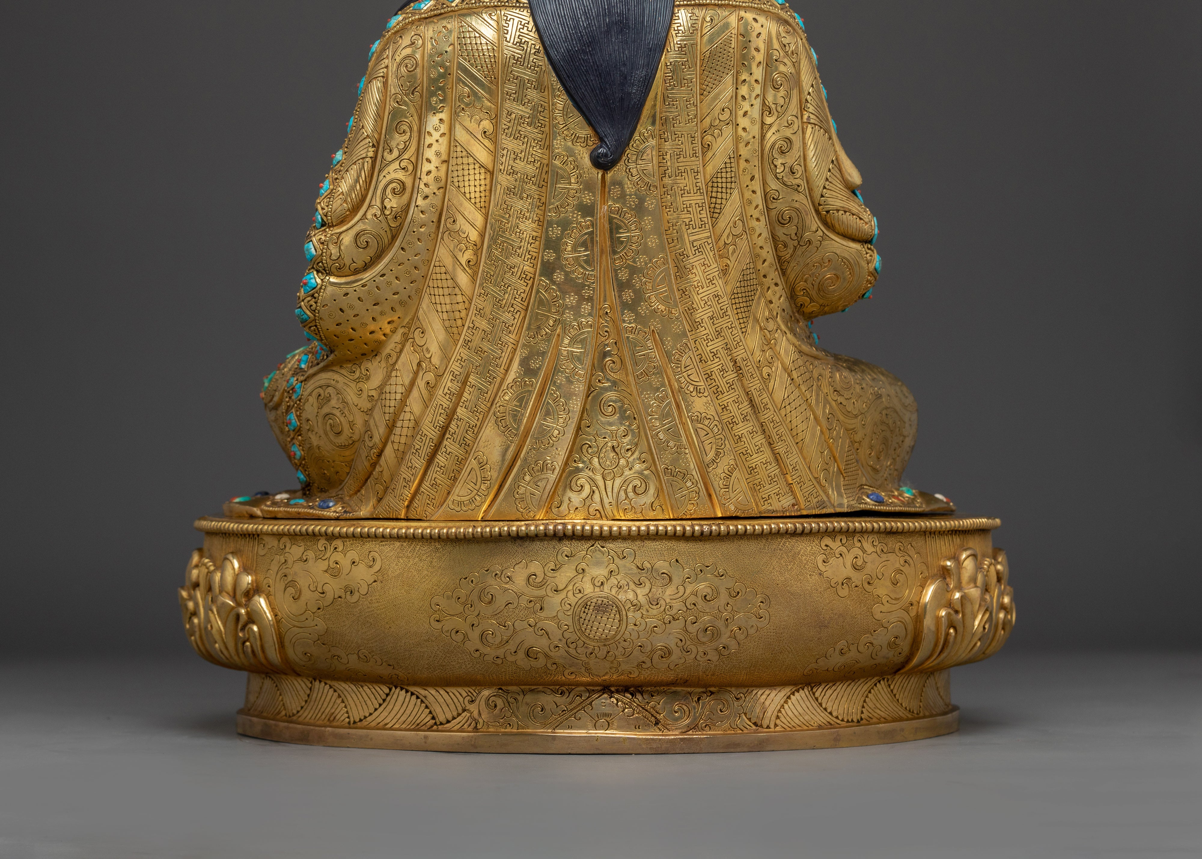 Golden Guru Norla Statue | Manifestation of Padmasambhava