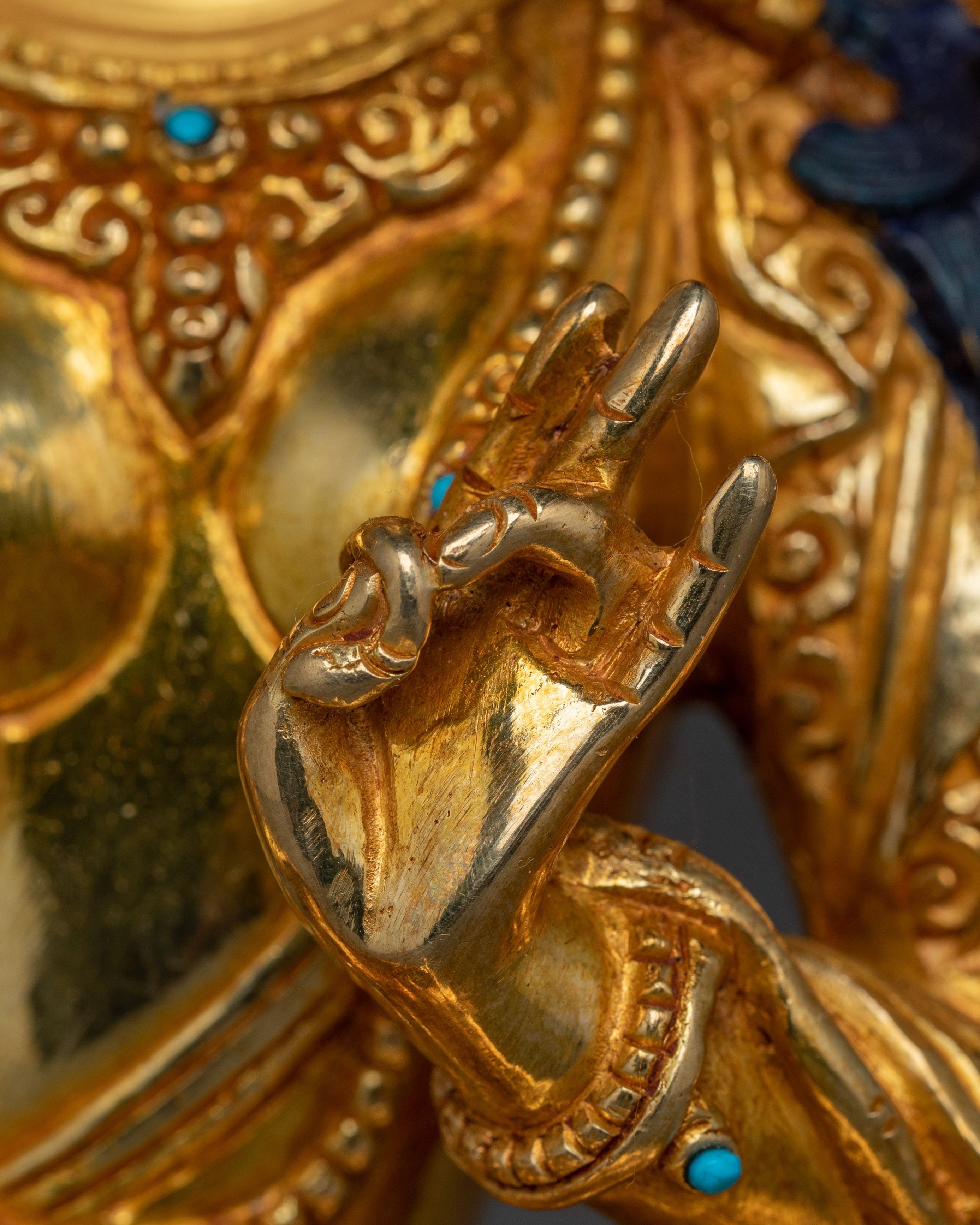 Tibetan Buddhist Green Tara Sculpture | Goddess of Protection