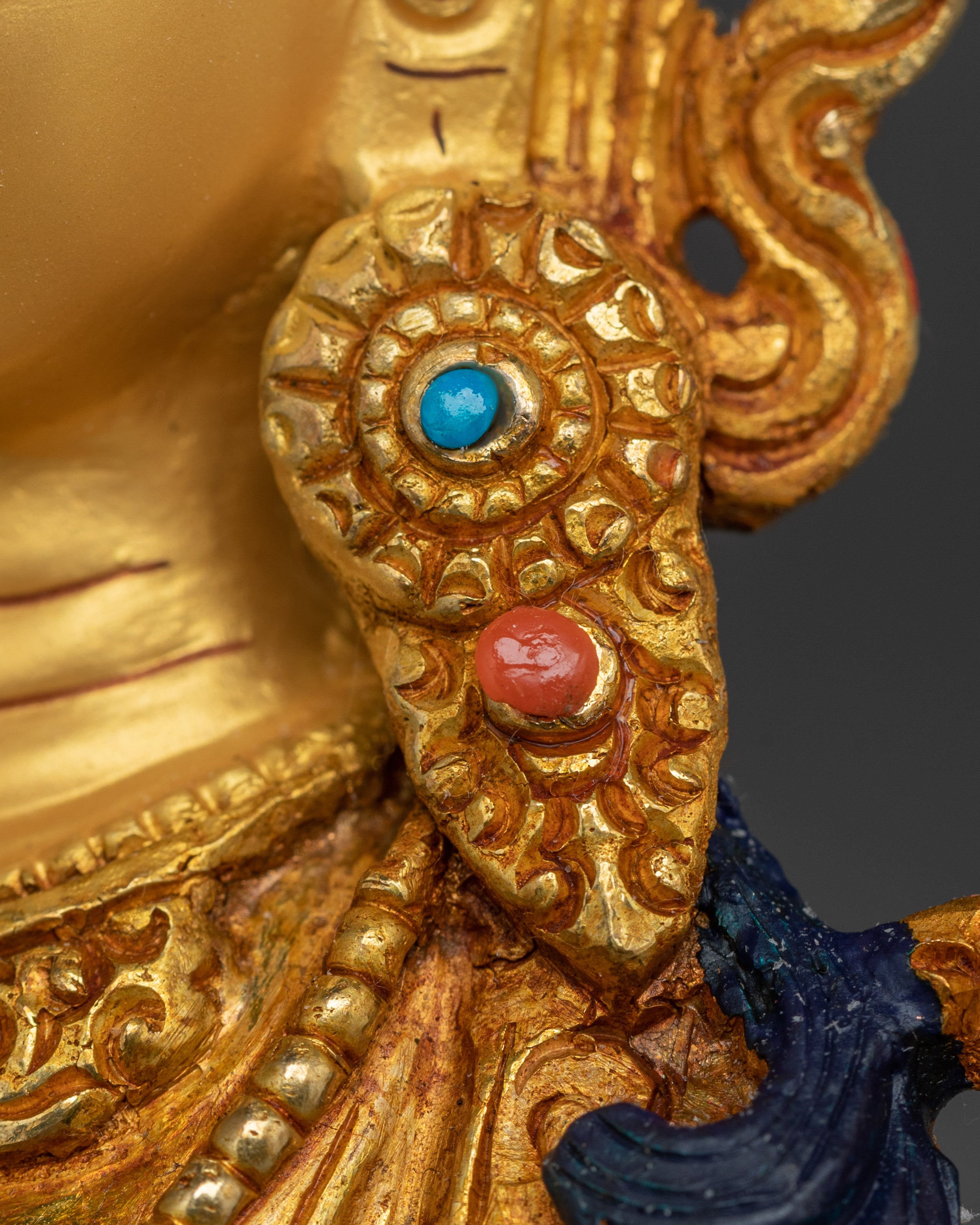 Tibetan Buddhist Green Tara Sculpture | Goddess of Protection