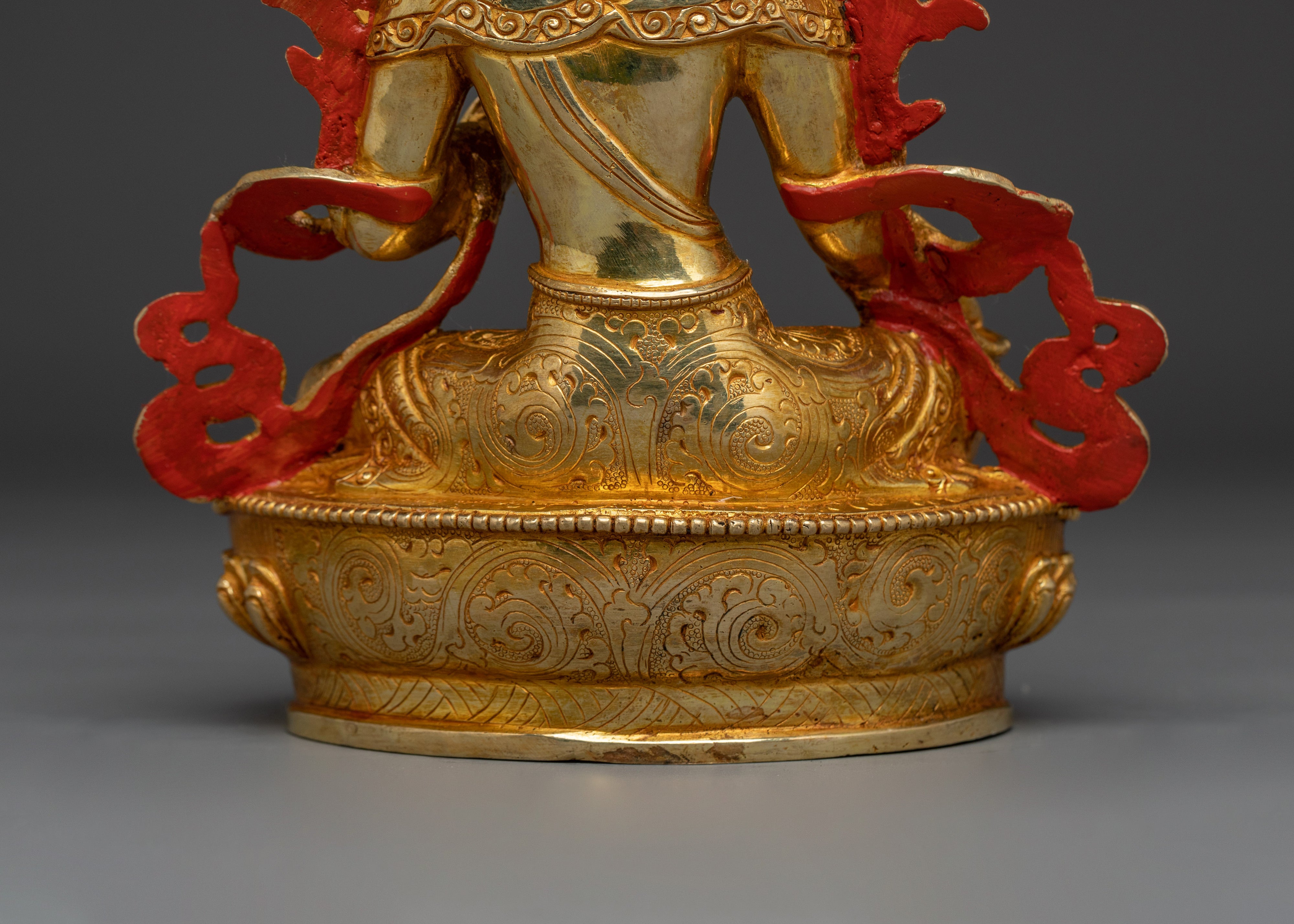 Tibetan Buddhist Green Tara Sculpture | Goddess of Protection