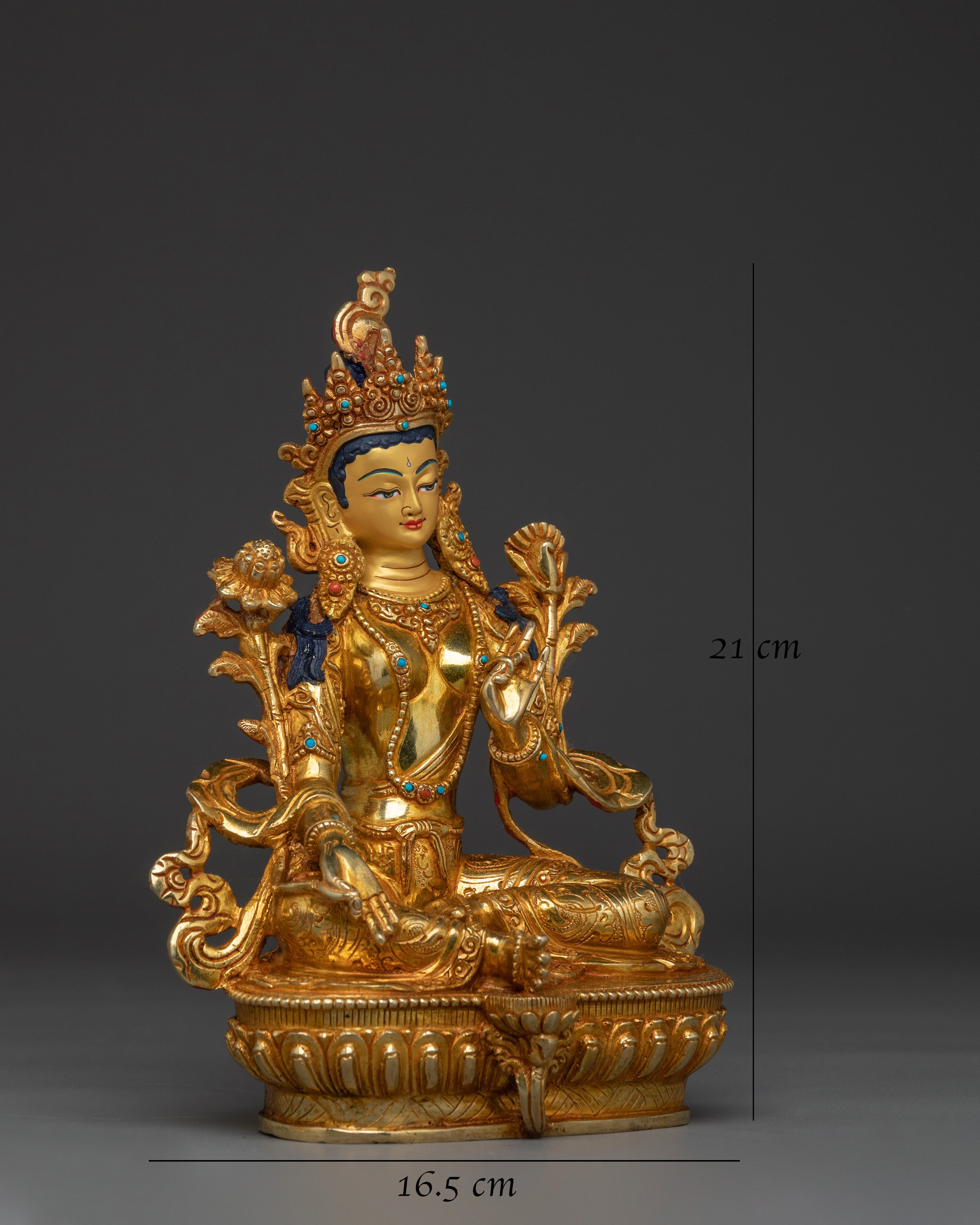 tibetan-buddhist-green-tara-sculpture