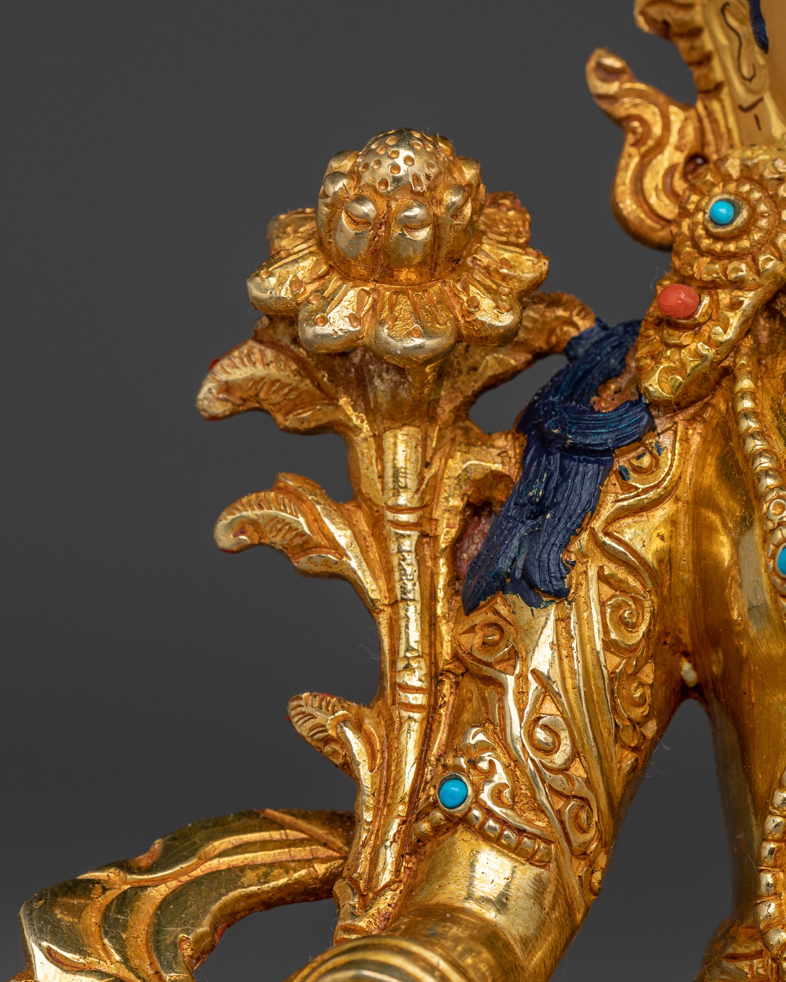 Tibetan Buddhist Green Tara Sculpture | Goddess of Protection