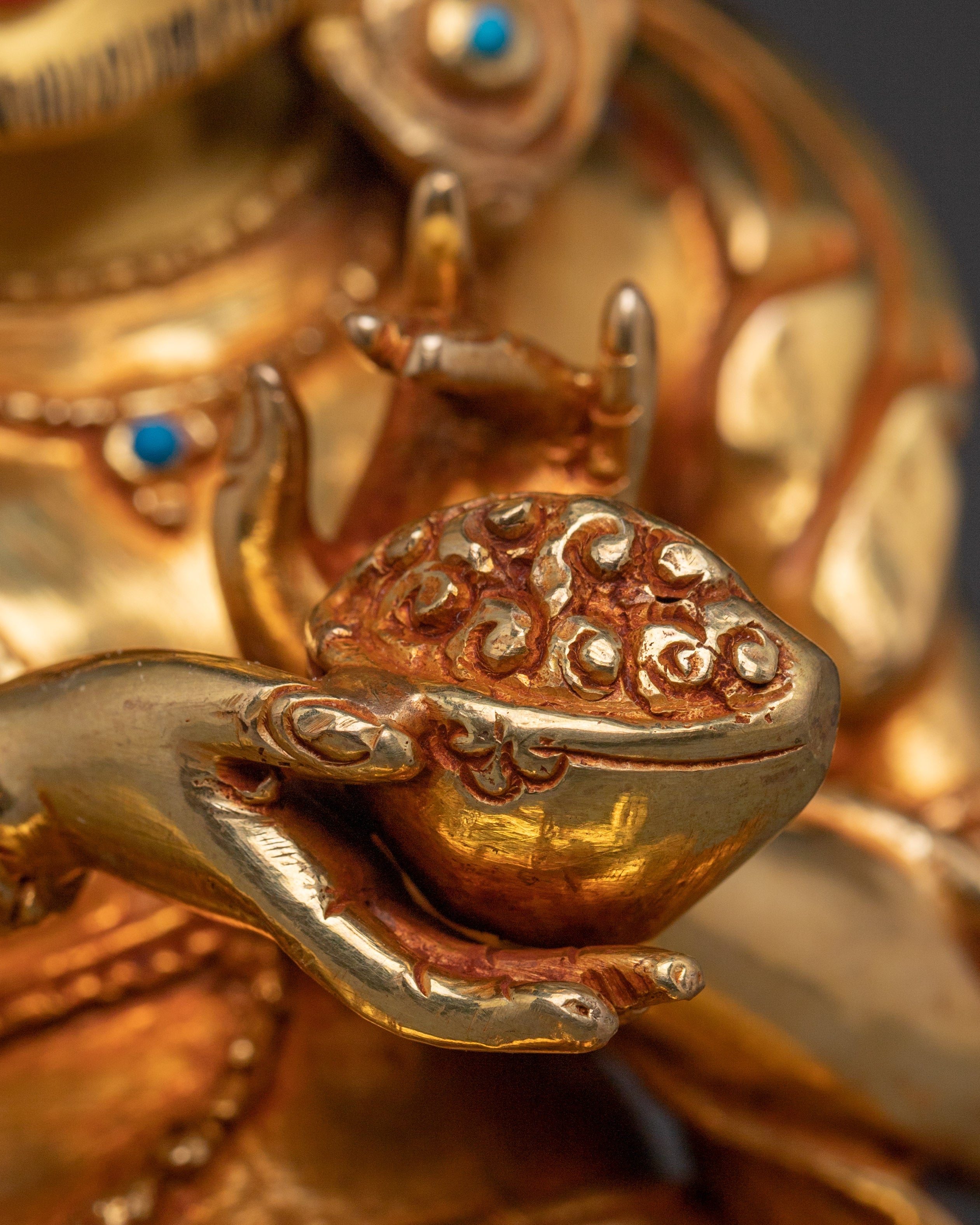 Naropa statue - Guardian of the Northern Gate | Master of Marpa