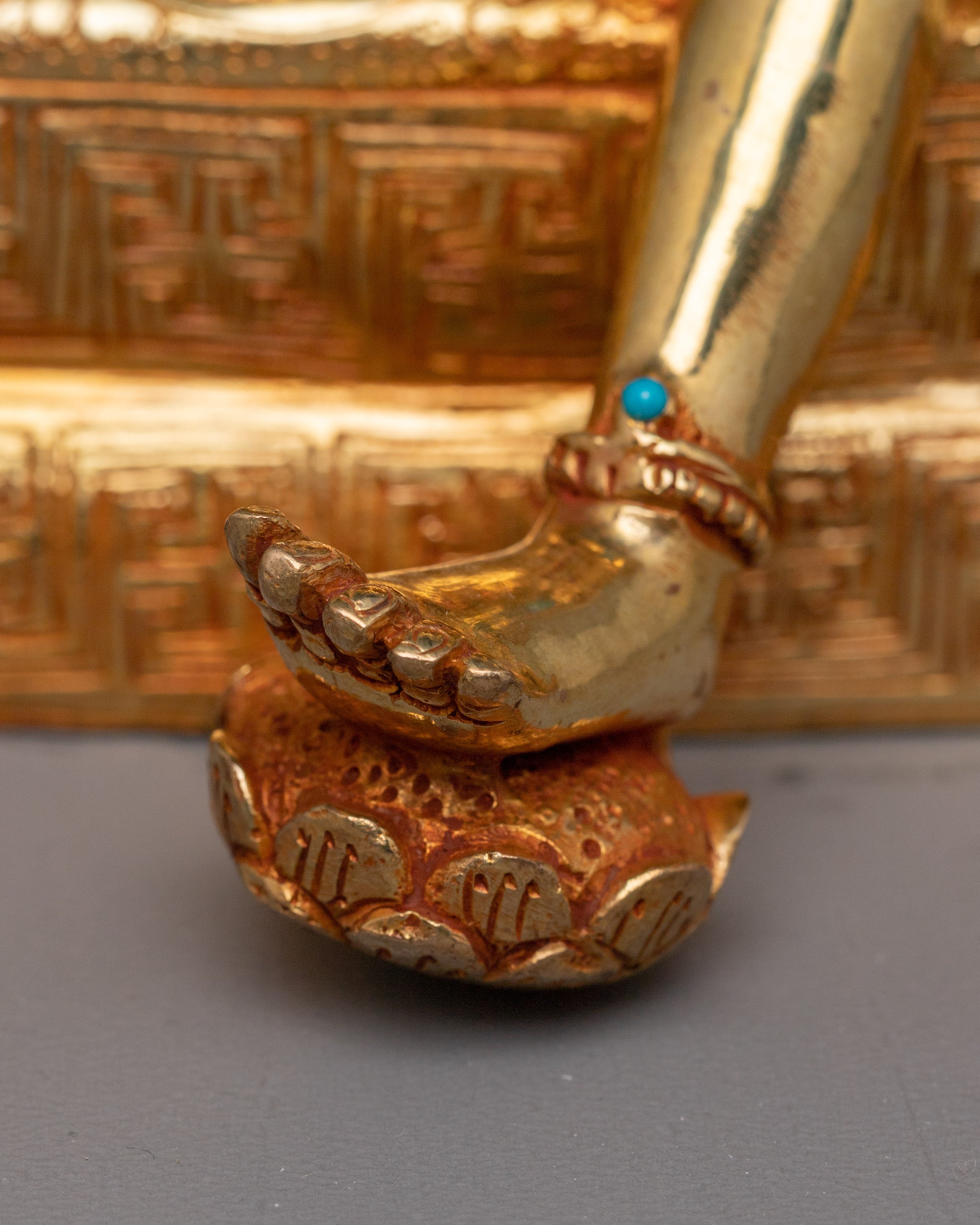 Naropa statue - Guardian of the Northern Gate | Master of Marpa