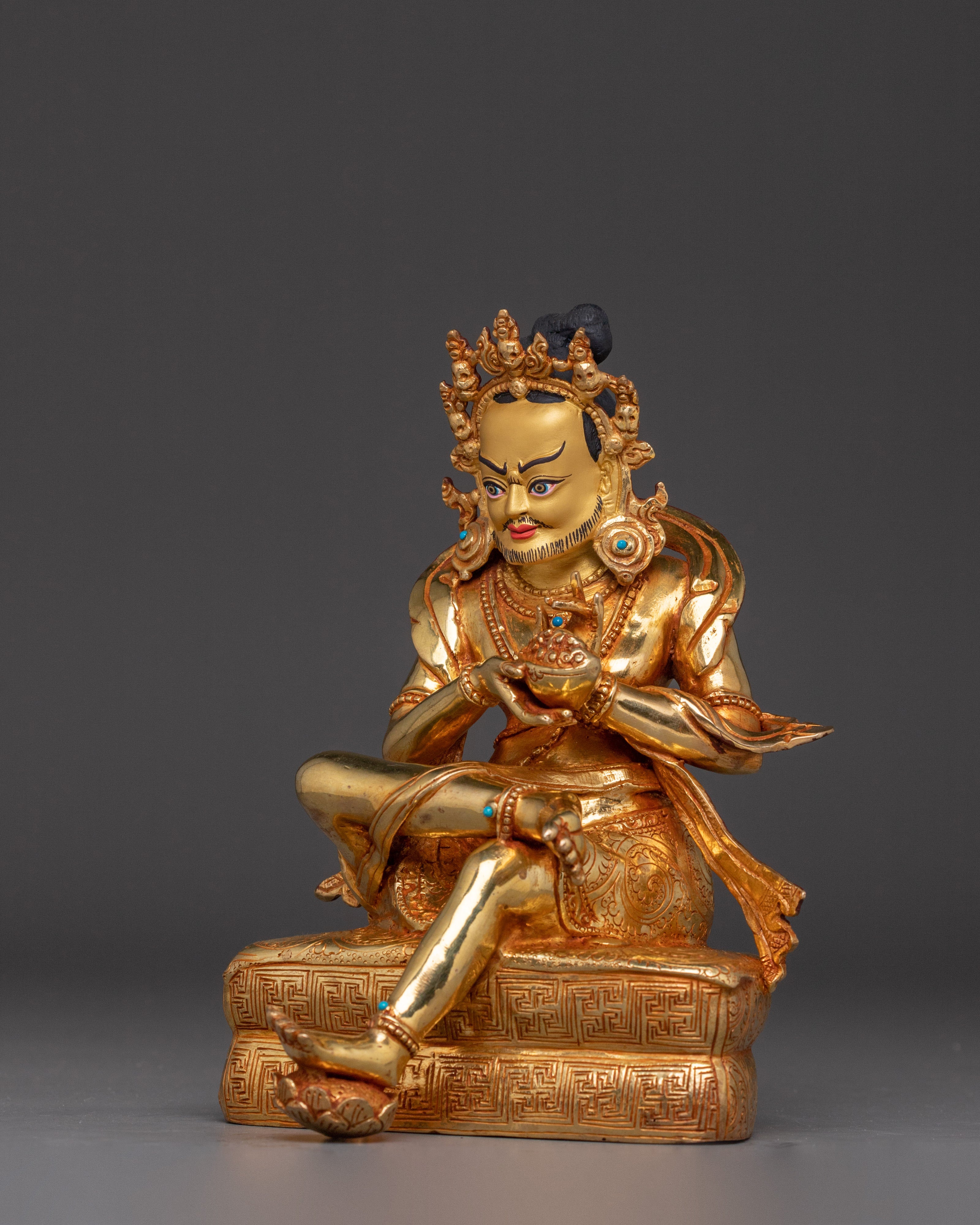 Naropa statue - Guardian of the Northern Gate | Master of Marpa