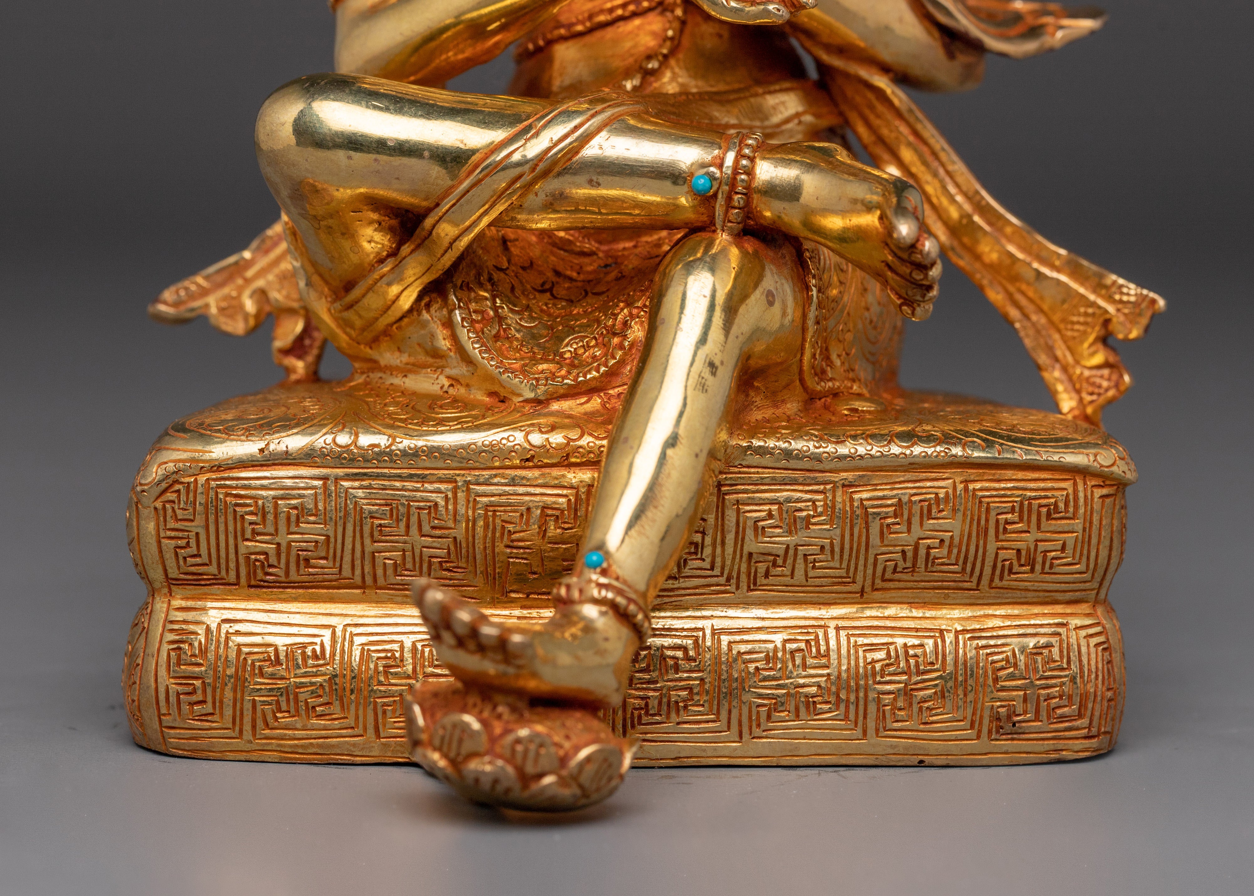 Naropa statue - Guardian of the Northern Gate | Master of Marpa