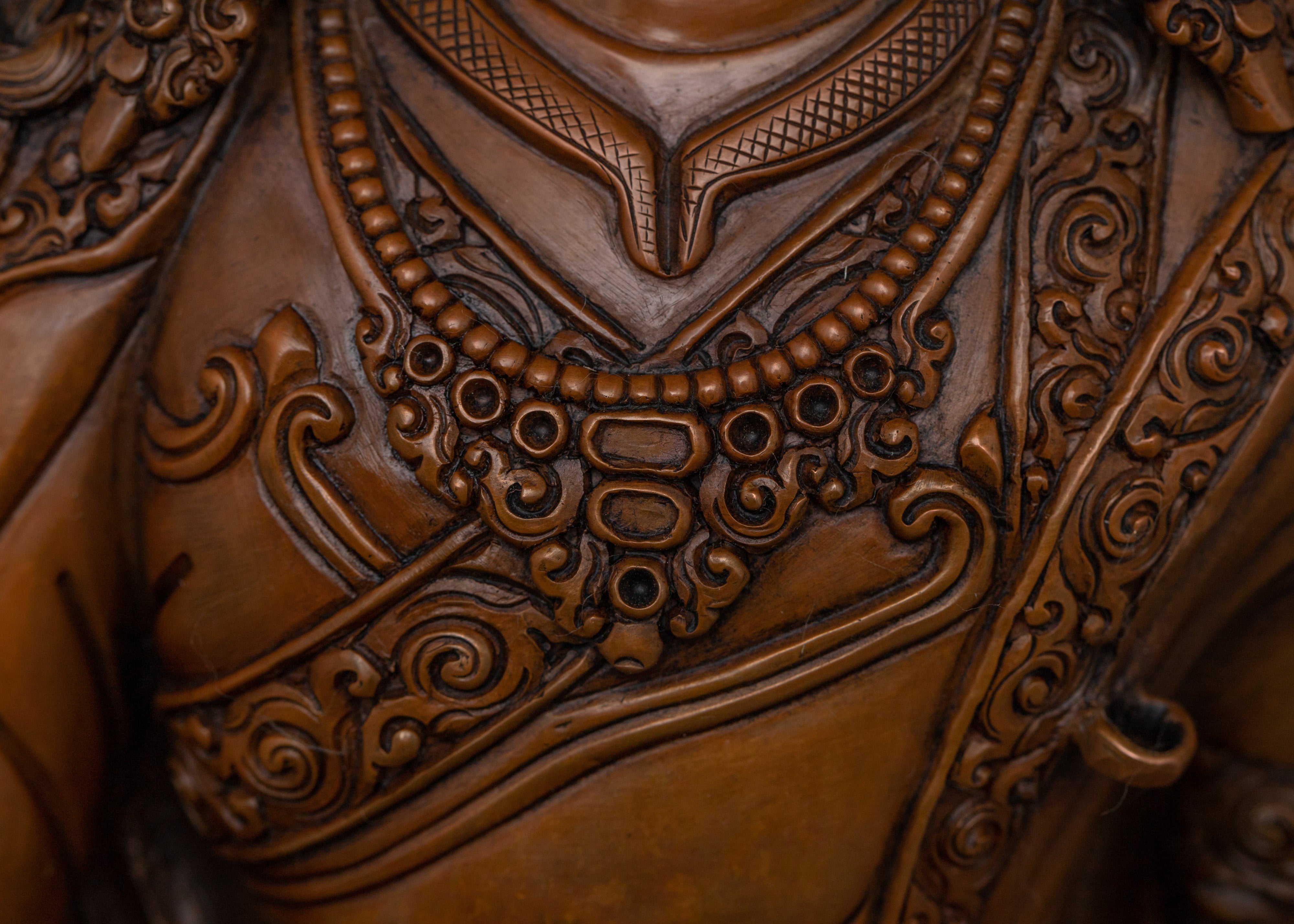 Oxidized Padmasambhava Statue | Guru Rinpoche - Tantra Master