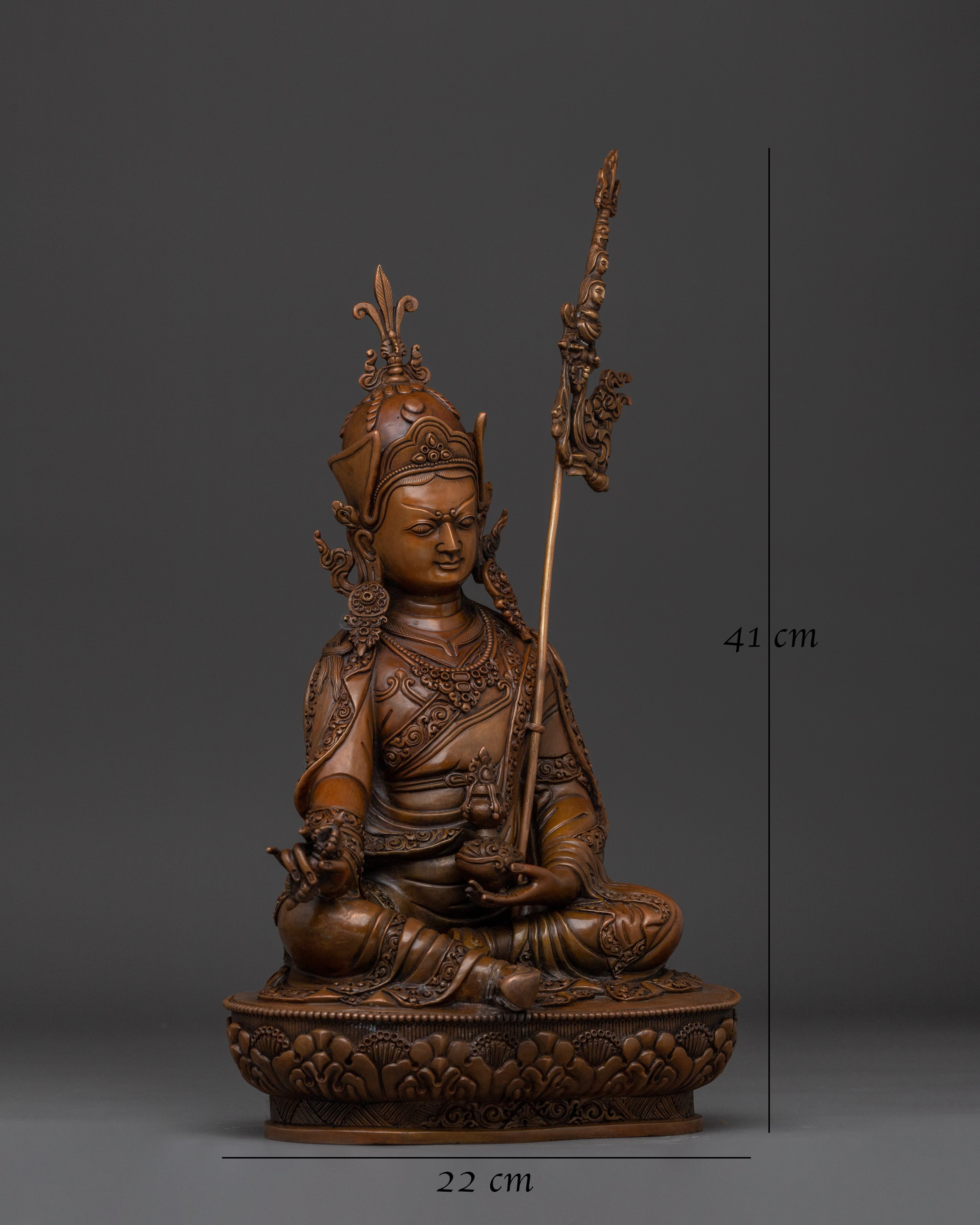 oxidized-padmasambhava-statue