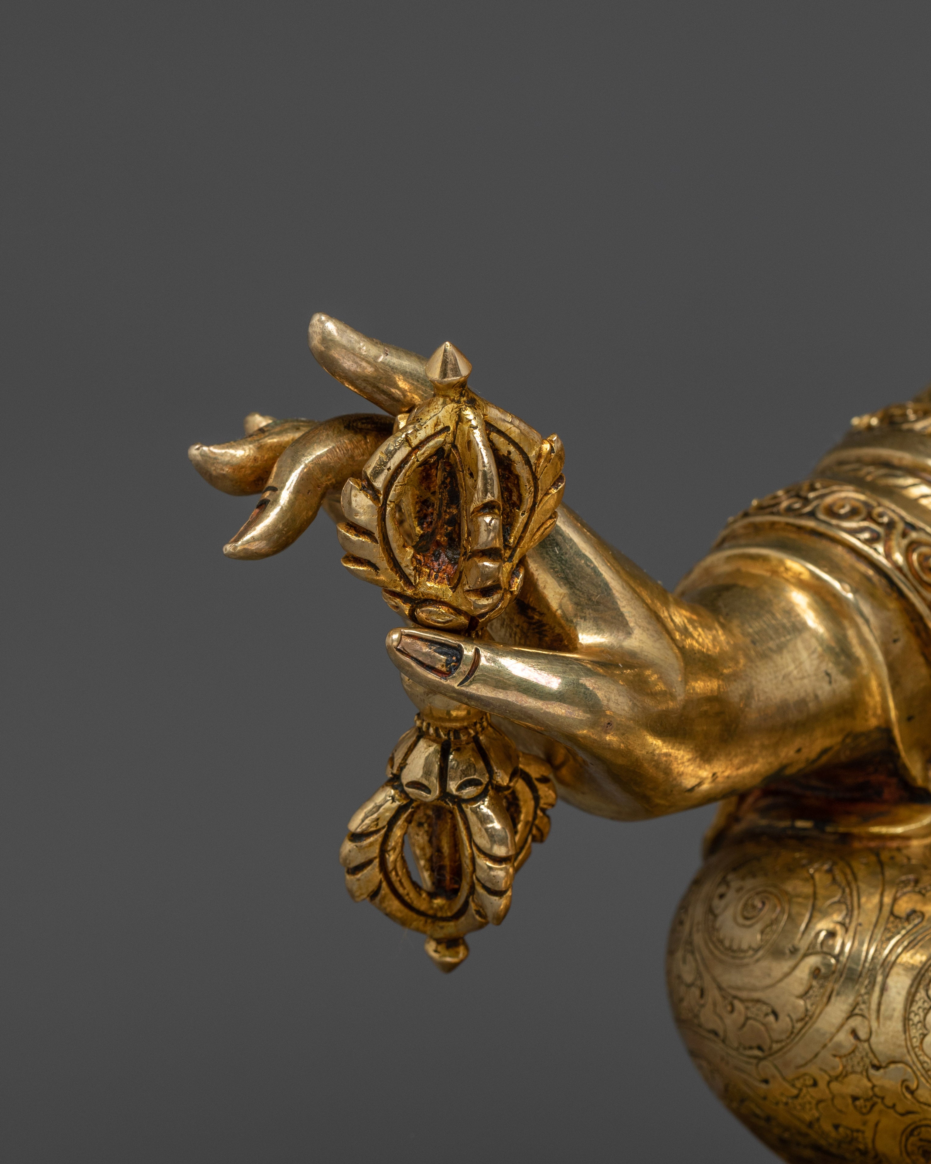 Traditional Tibetan Deity Guru Rinpoche | The Lotus-Born Master