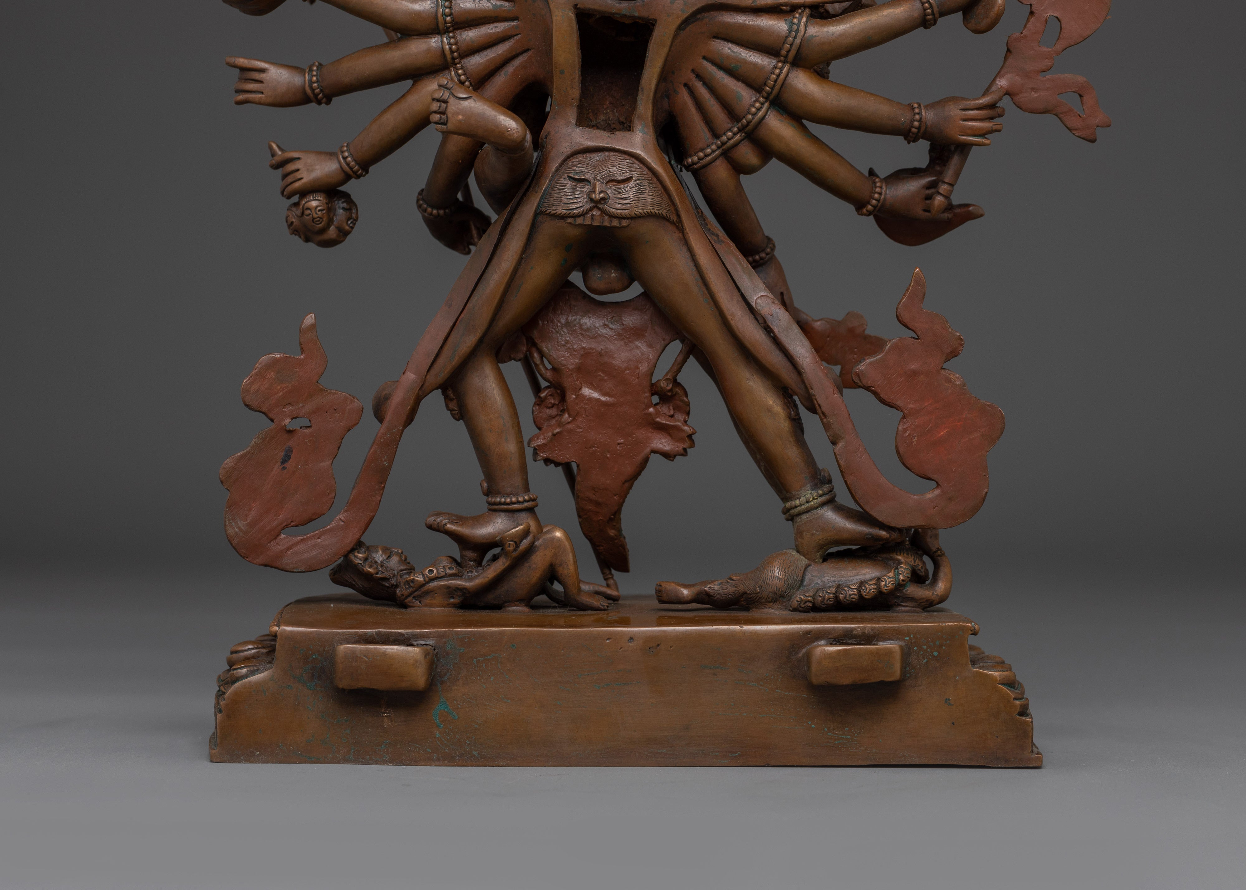 Heruka Chakrasambhara Statue | Tantric Yab-Yum Deity of Vajrayana Buddhism