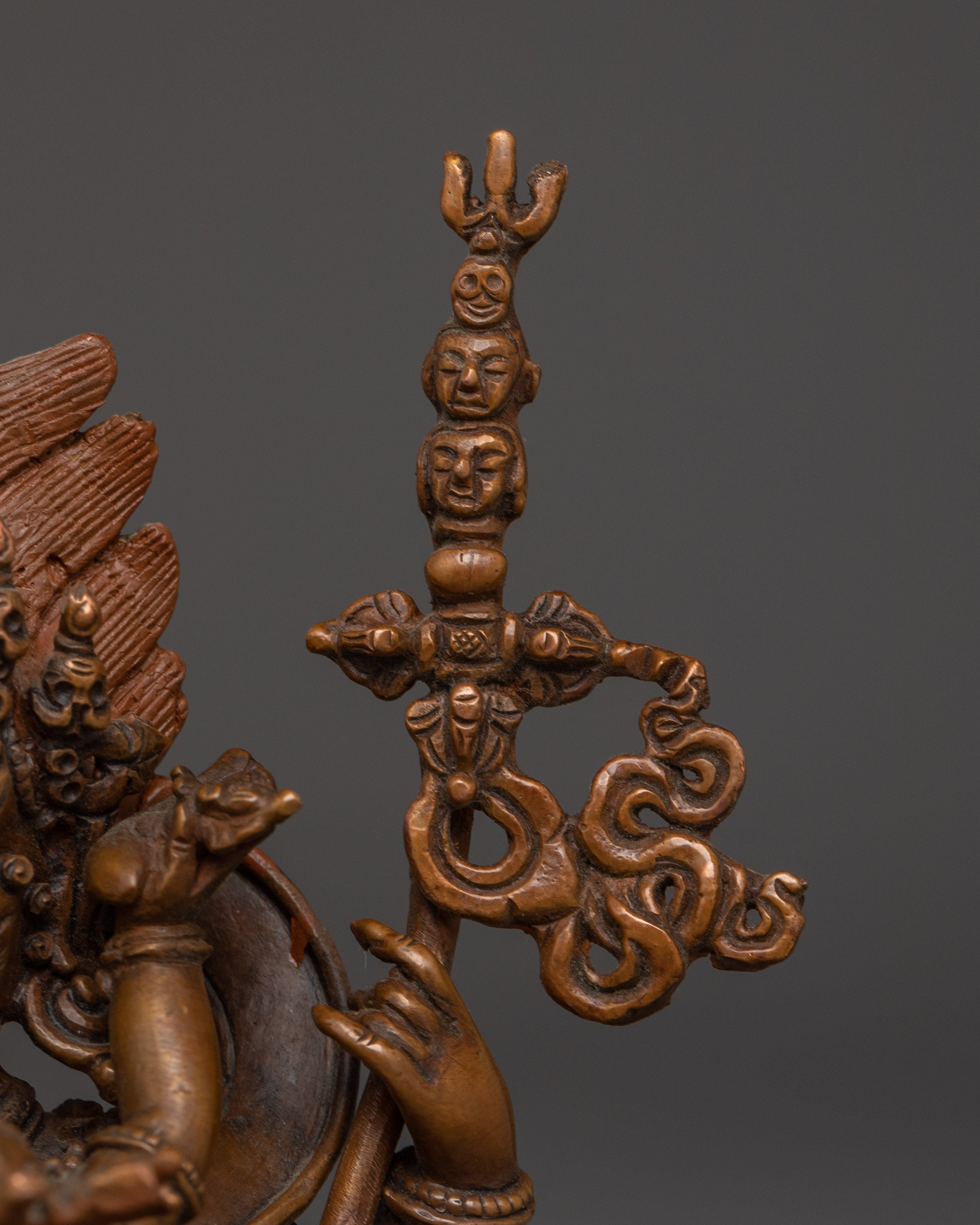 Himalayan Deity Four Armed Mahakala | Tantric Protector of the Dharma