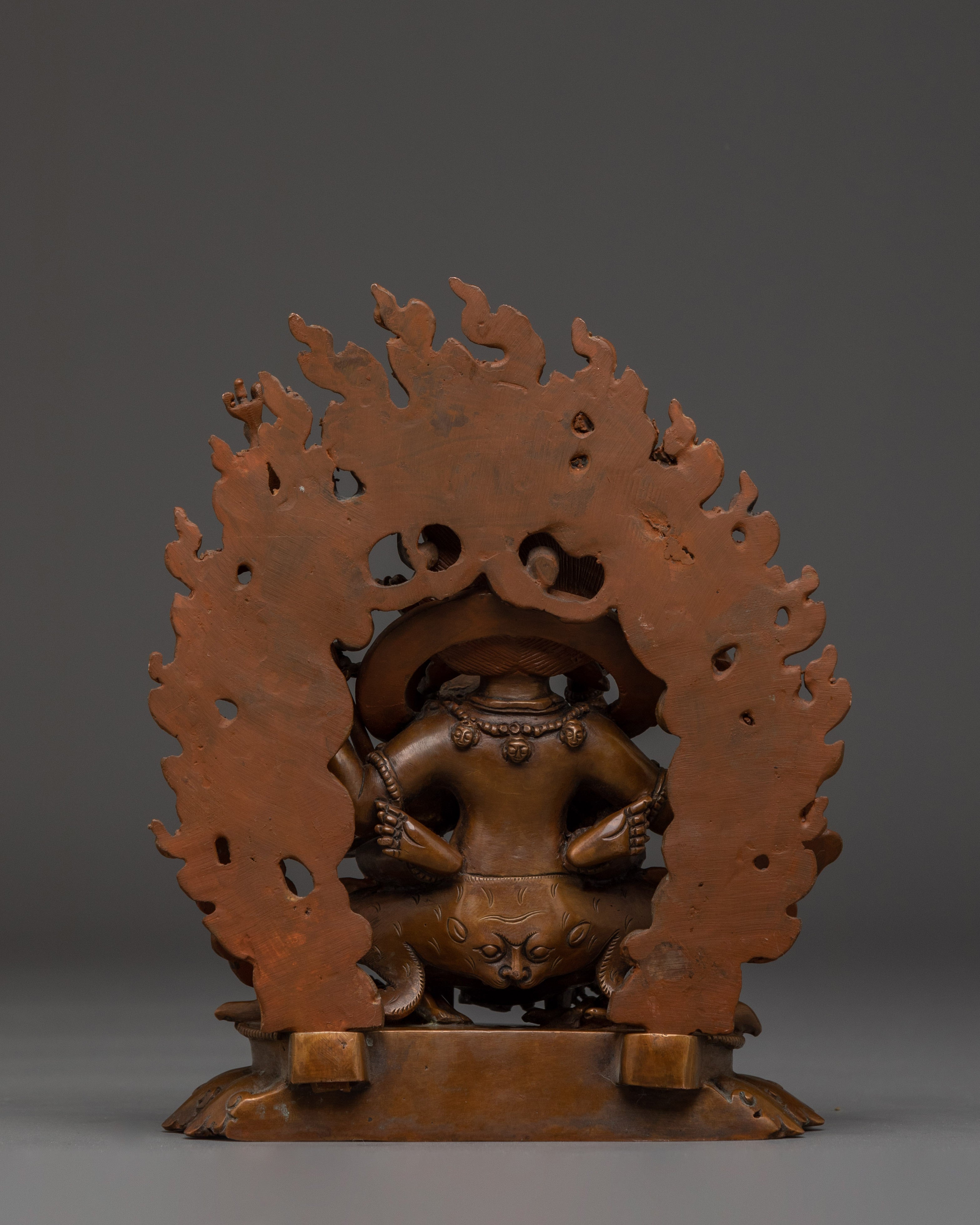 Himalayan Deity Four Armed Mahakala | Tantric Protector of the Dharma