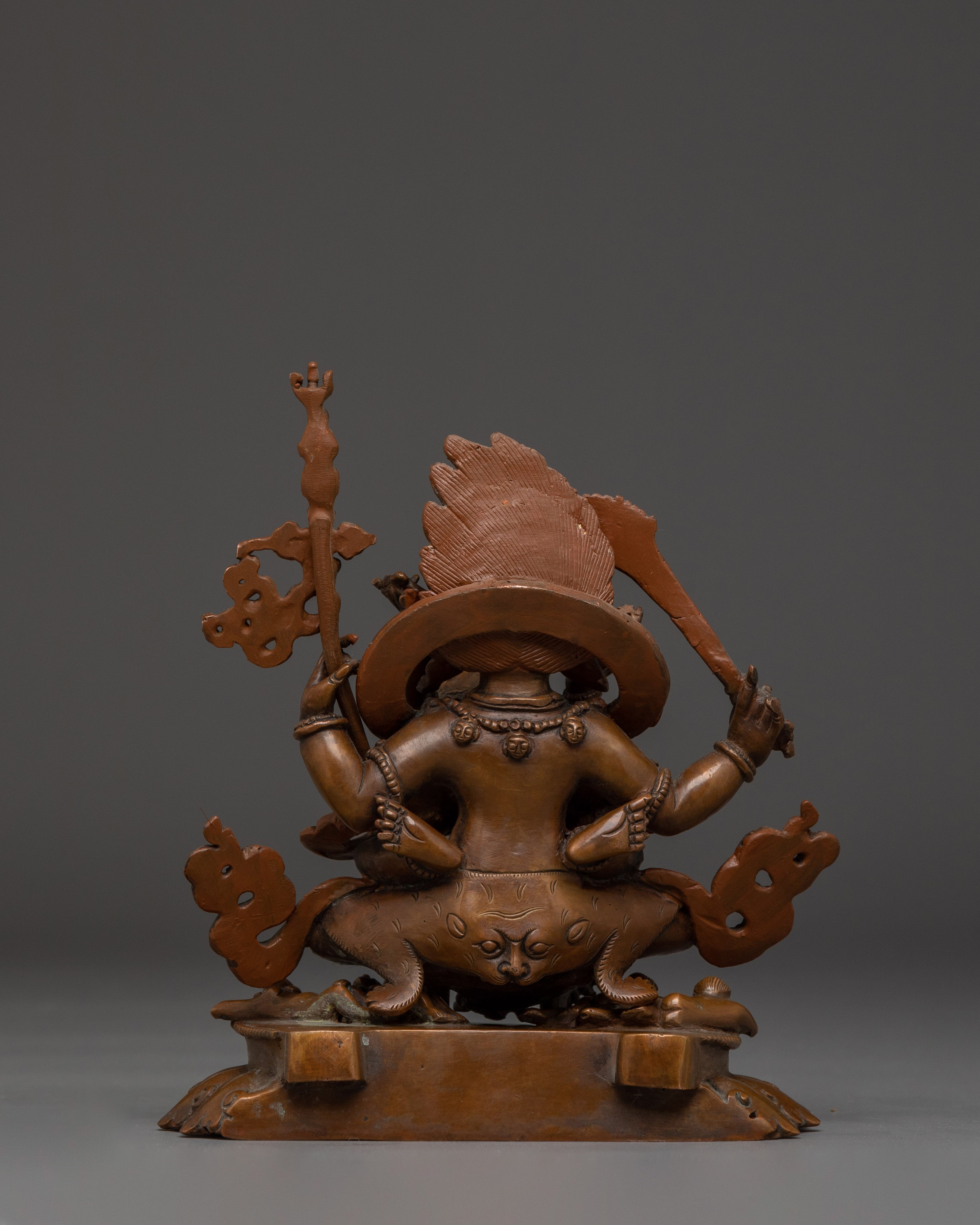 Himalayan Deity Four Armed Mahakala | Tantric Protector of the Dharma