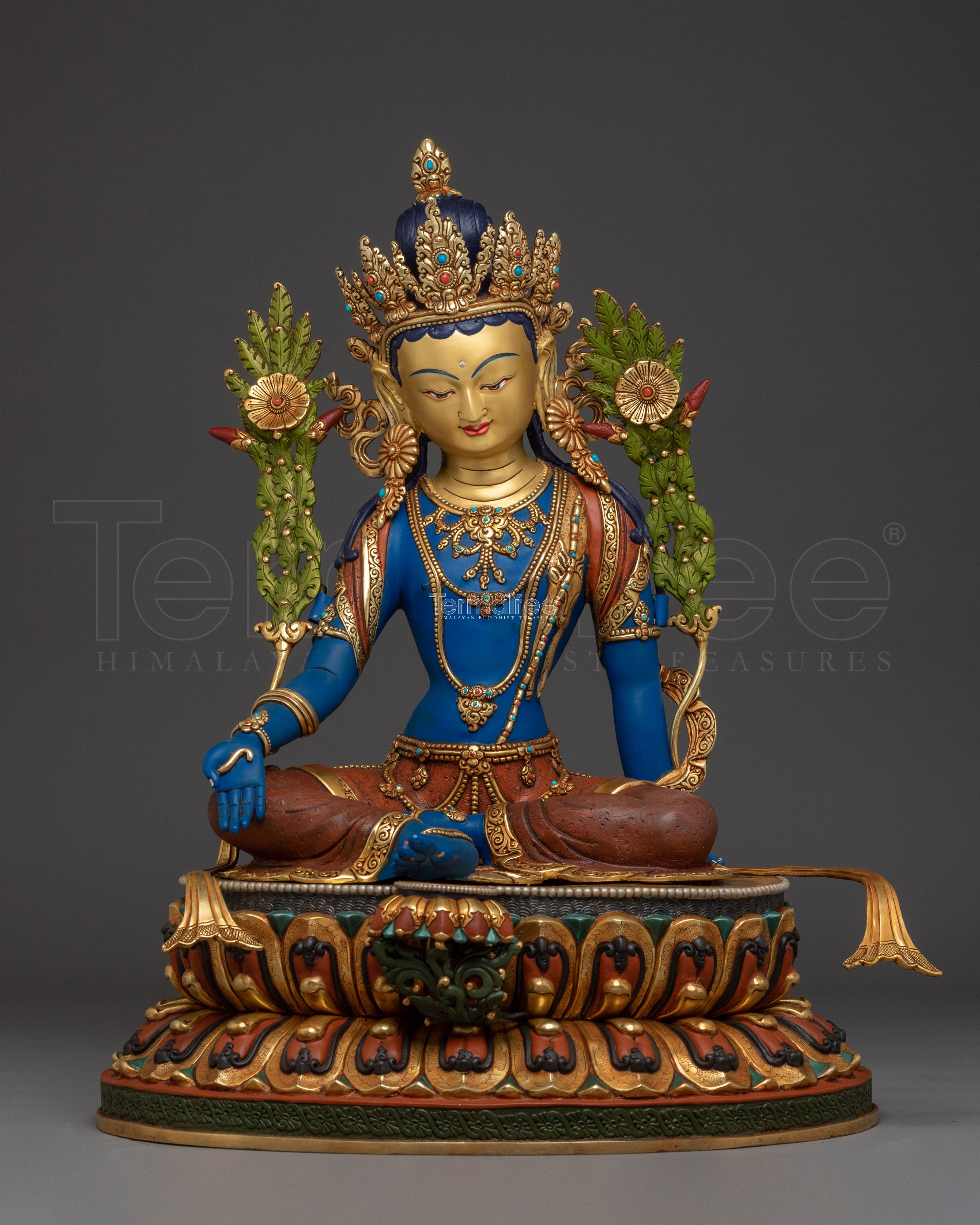 Handmade Statue of Avalokiteshvara | Also Known as Chenrezig