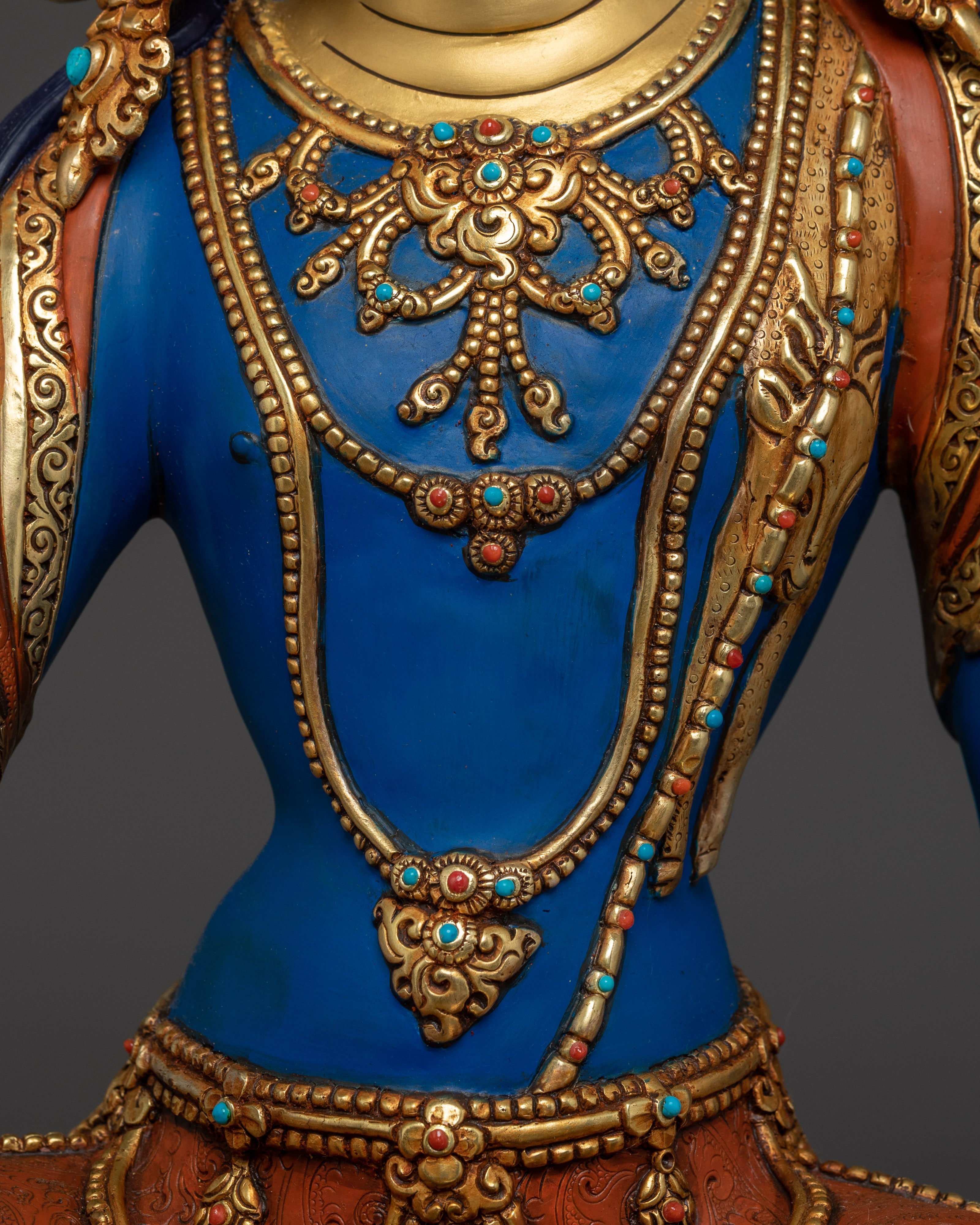 Handmade Statue of Avalokiteshvara | Also Known as Chenrezig