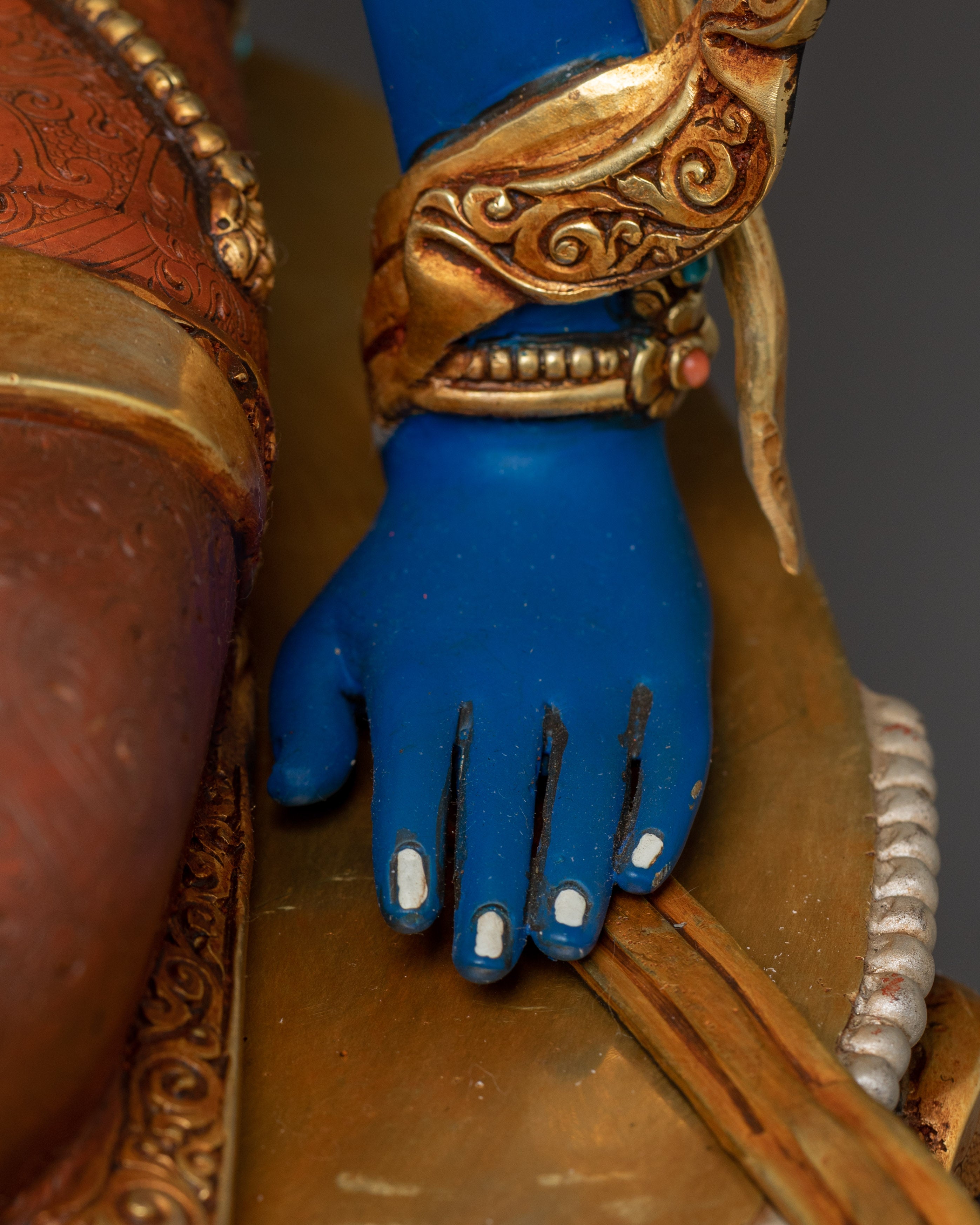 Handmade Statue of Avalokiteshvara | Also Known as Chenrezig