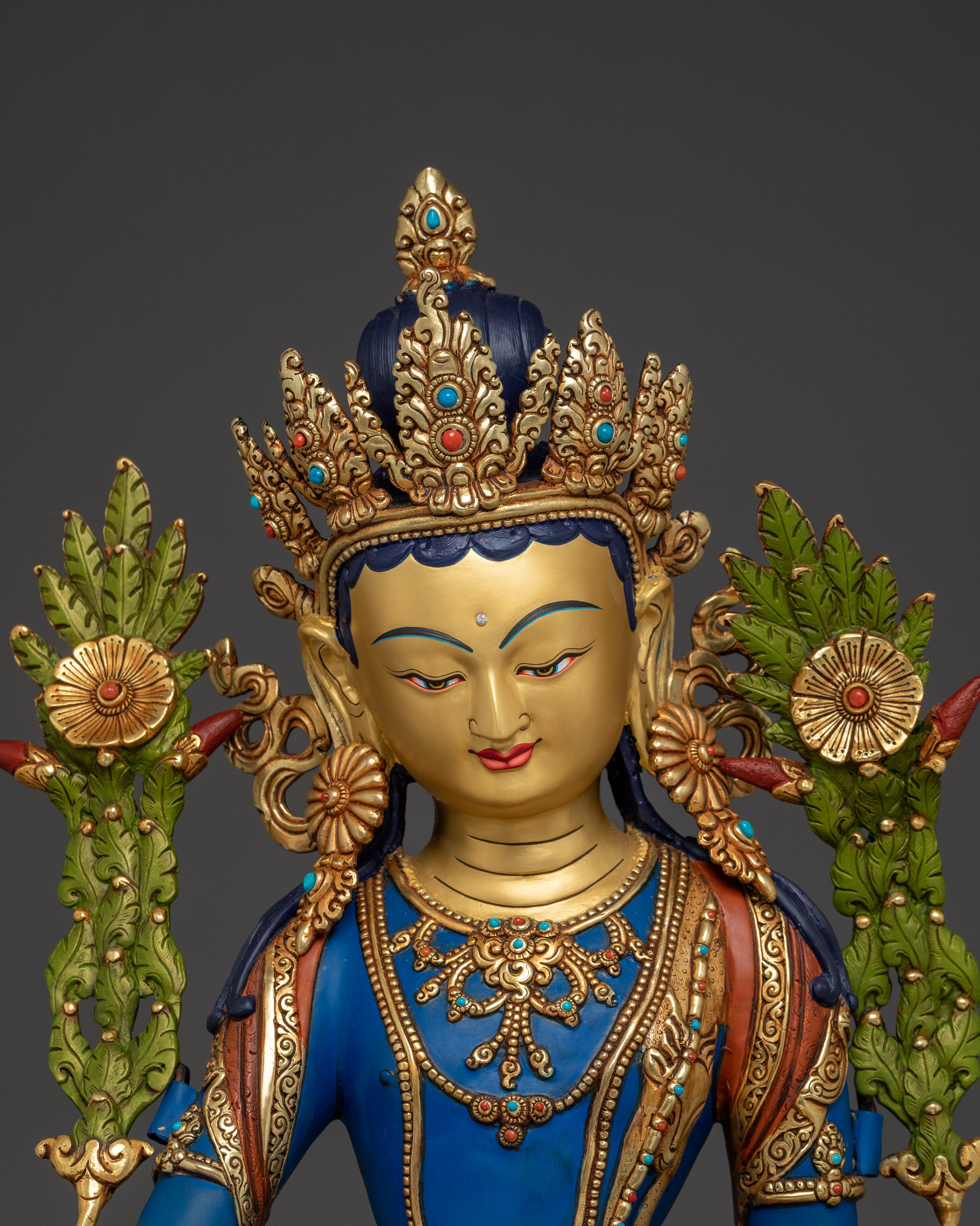 Handmade Statue of Avalokiteshvara | Also Known as Chenrezig