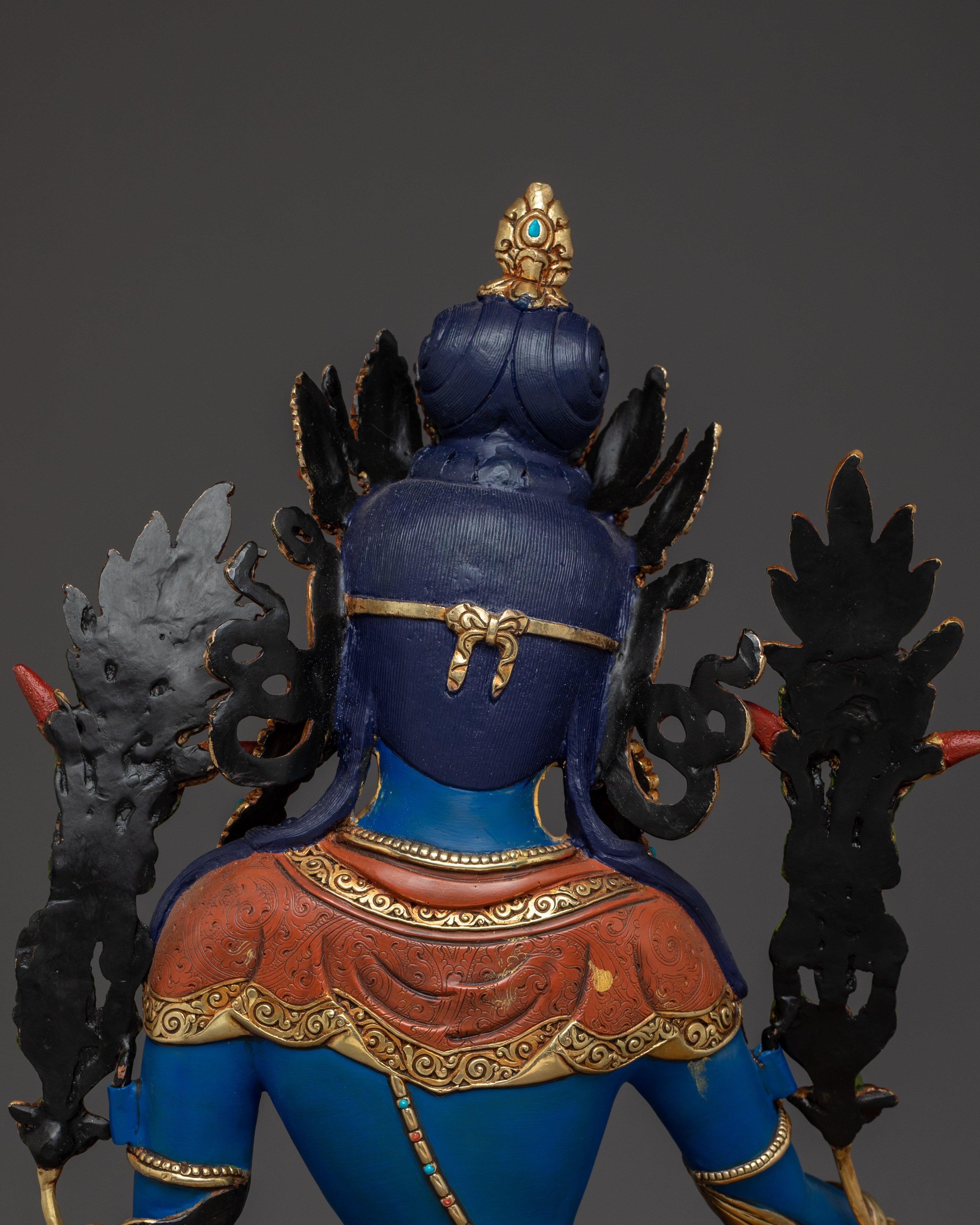 Handmade Statue of Avalokiteshvara | Also Known as Chenrezig