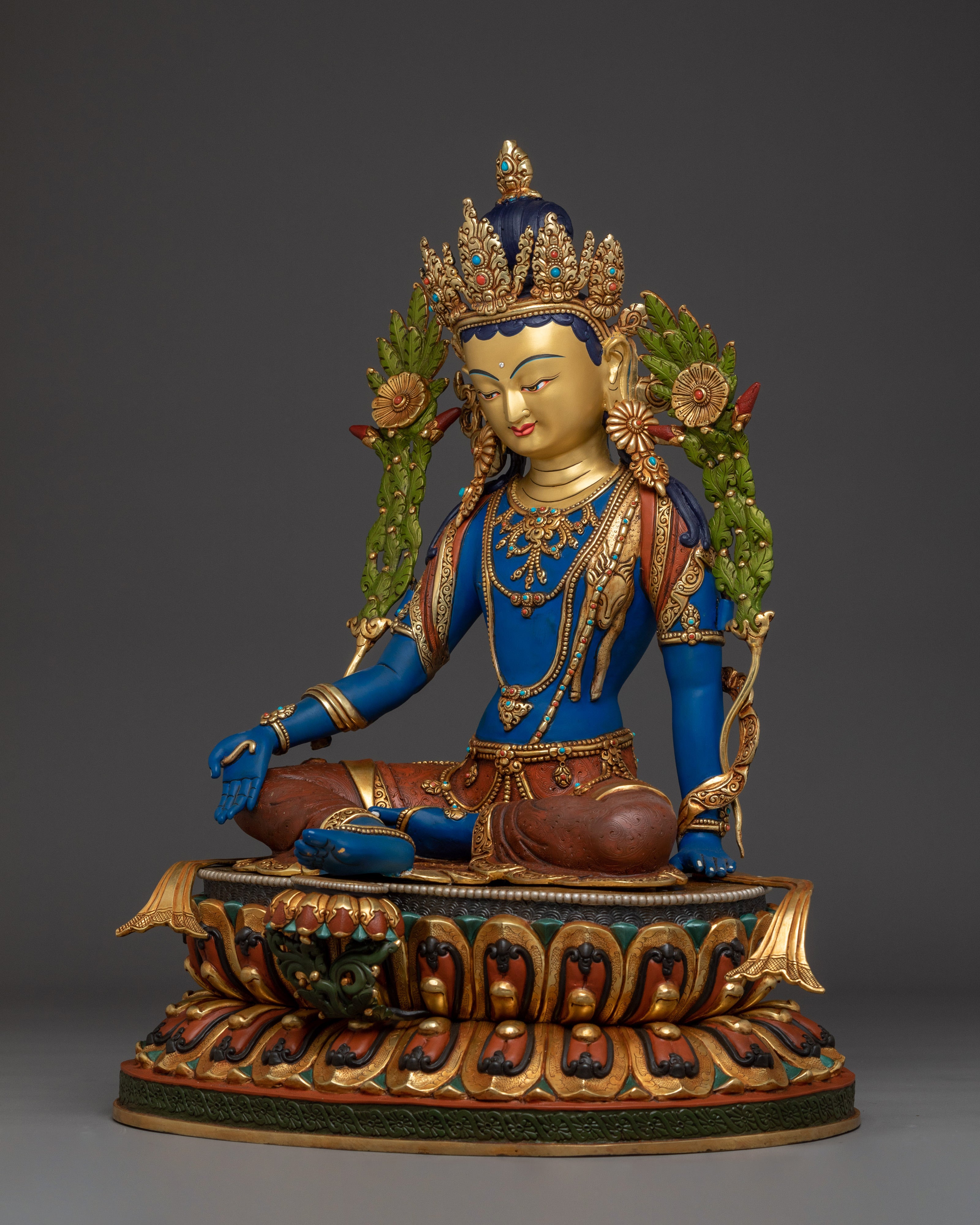 Handmade Statue of Avalokiteshvara | Also Known as Chenrezig