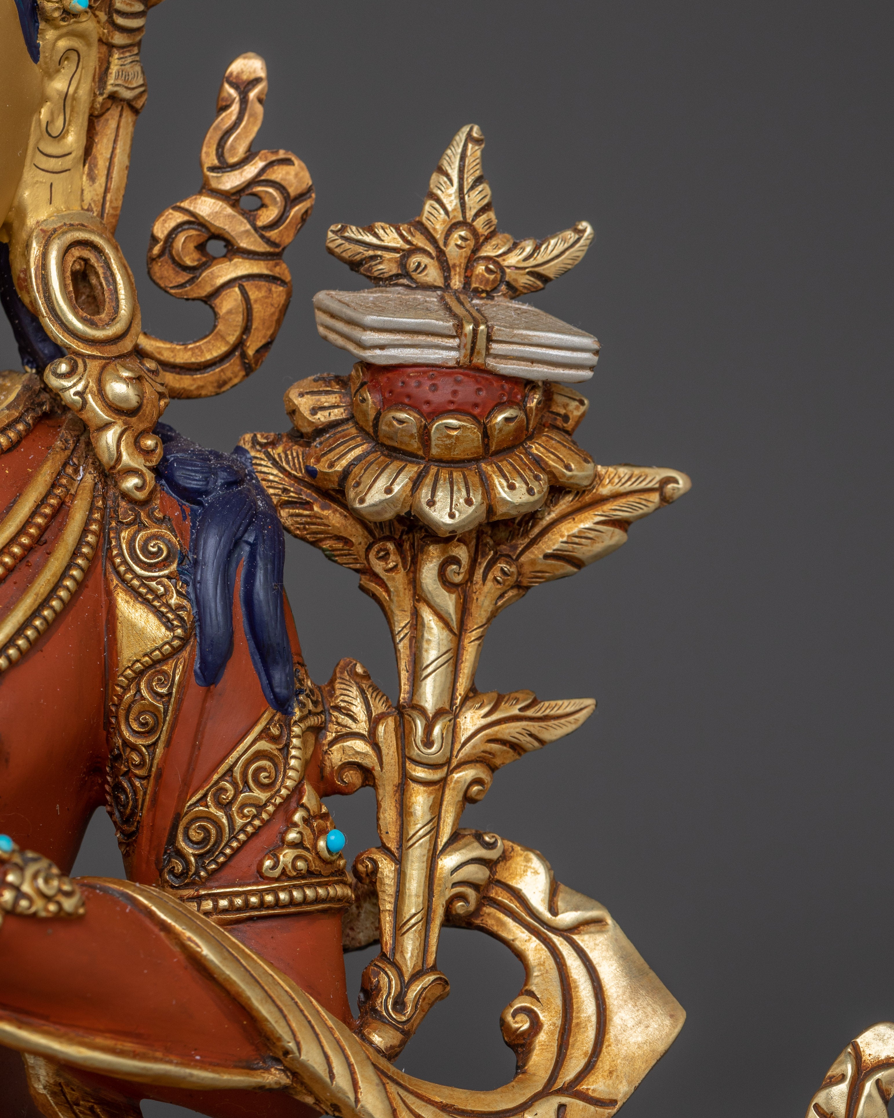 Manjughosa Sculpture | Bodhisattva of Wisdom and Enlightenment