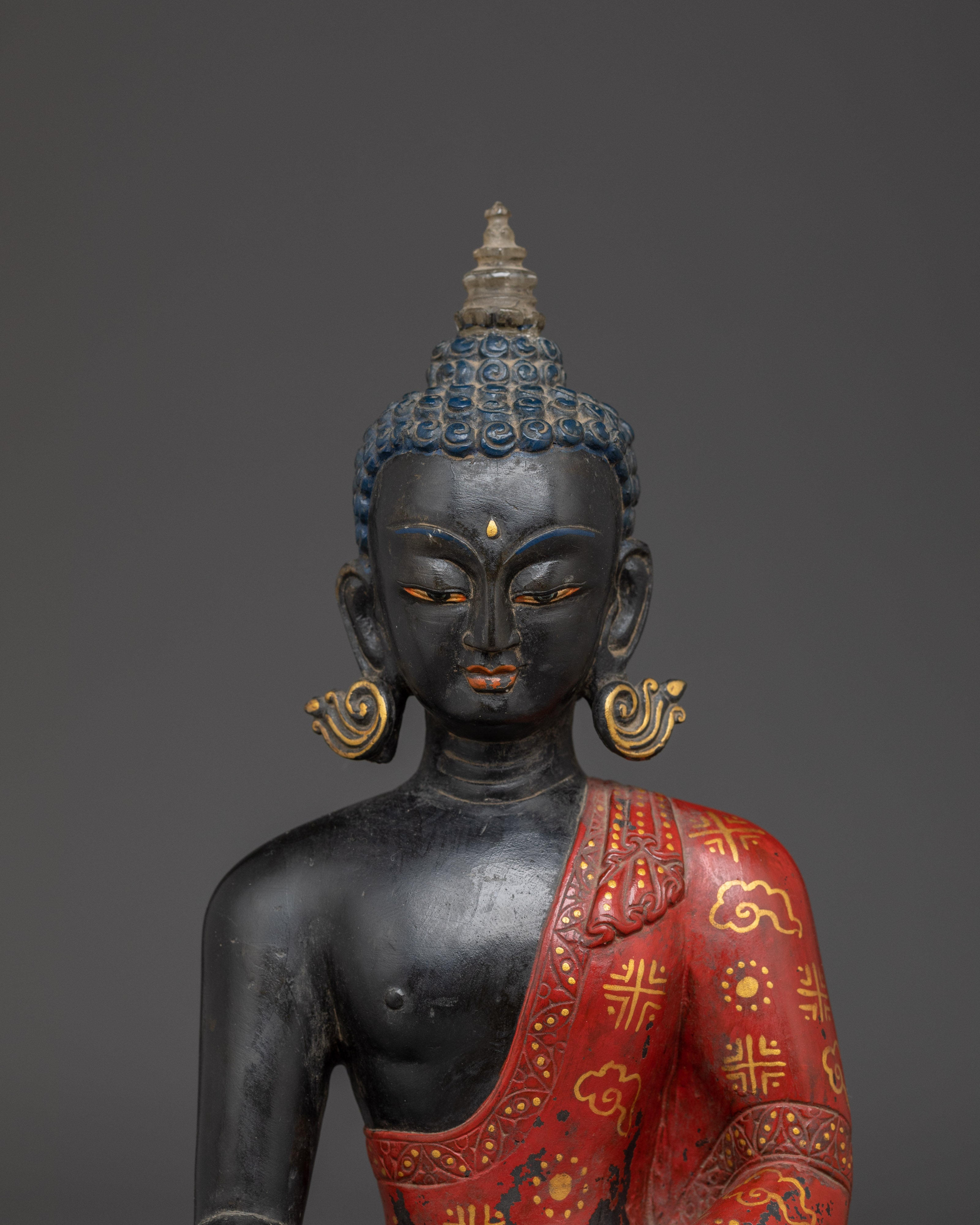 Nepalese Buddha Statue of Shakyamuni | Dharma Teacher