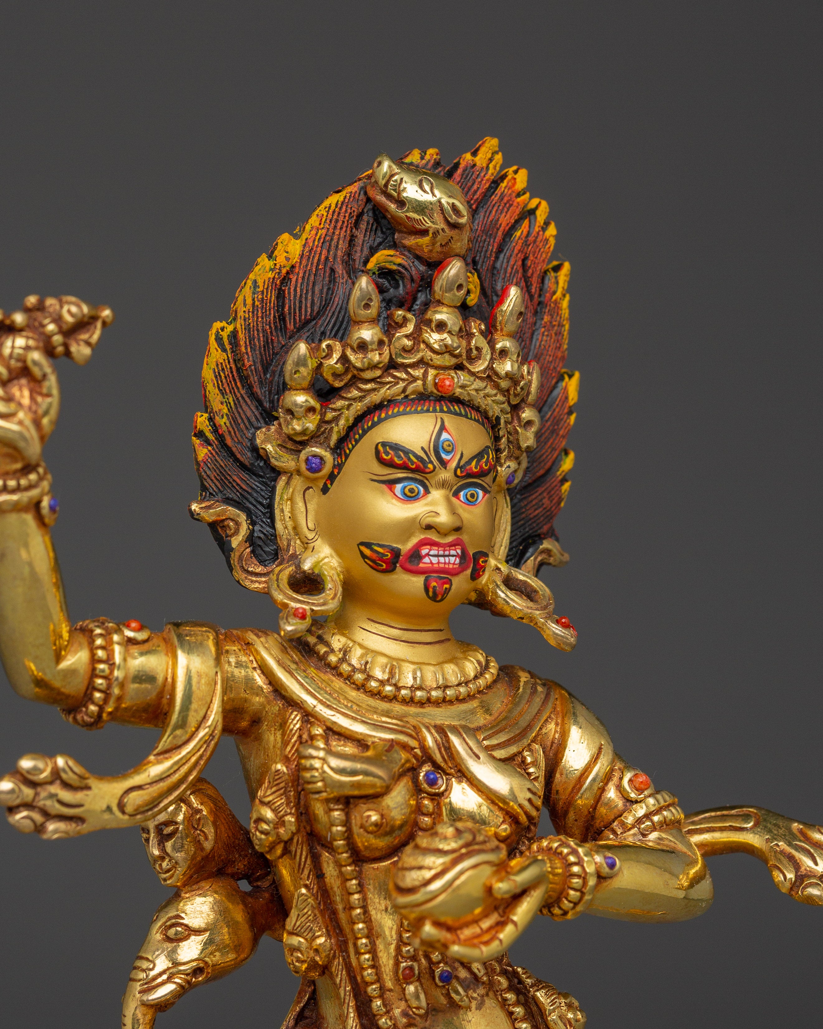 Tibetan protector goddess Troma Nagmo | Powerful Female Deity