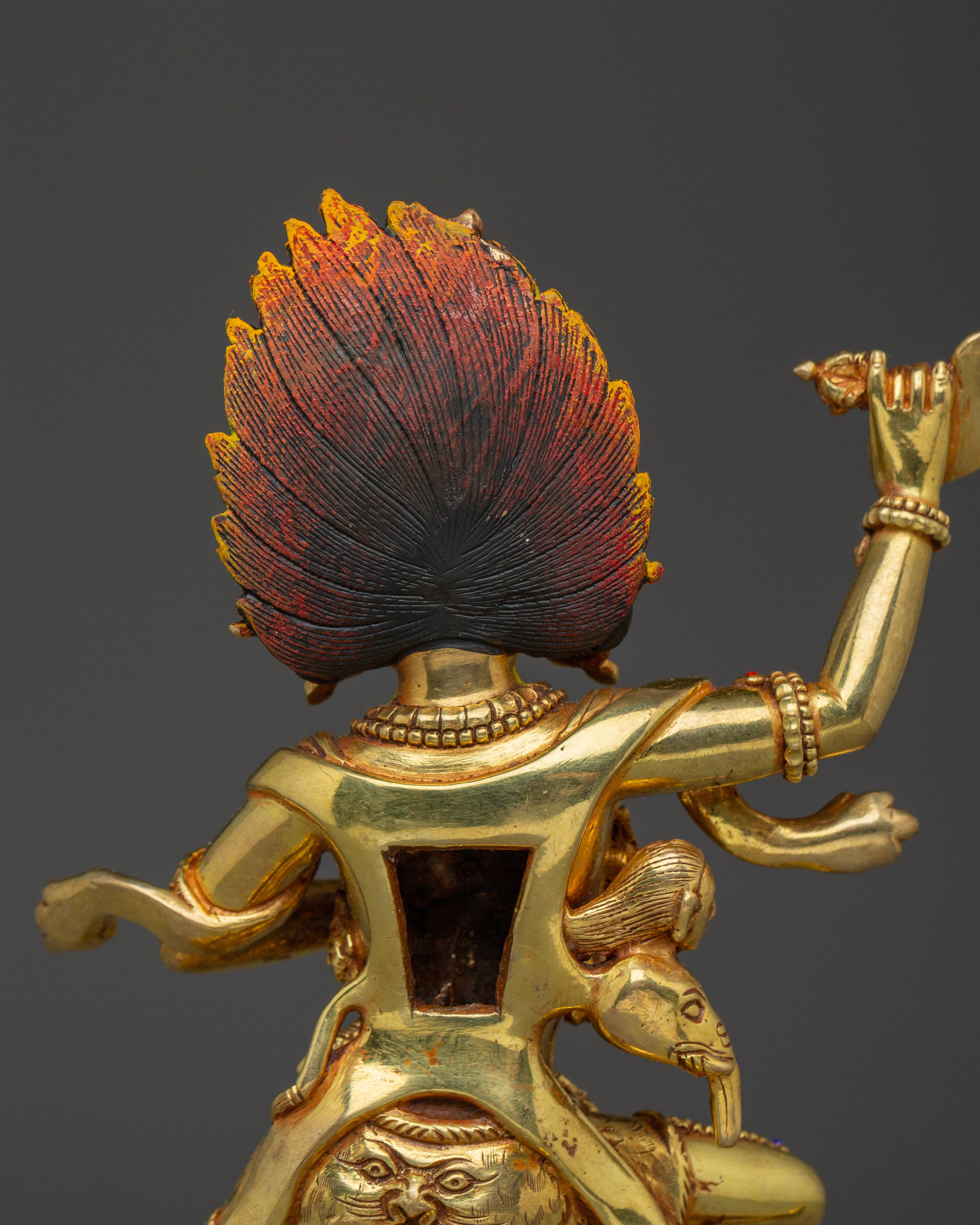 Tibetan protector goddess Troma Nagmo | Powerful Female Deity