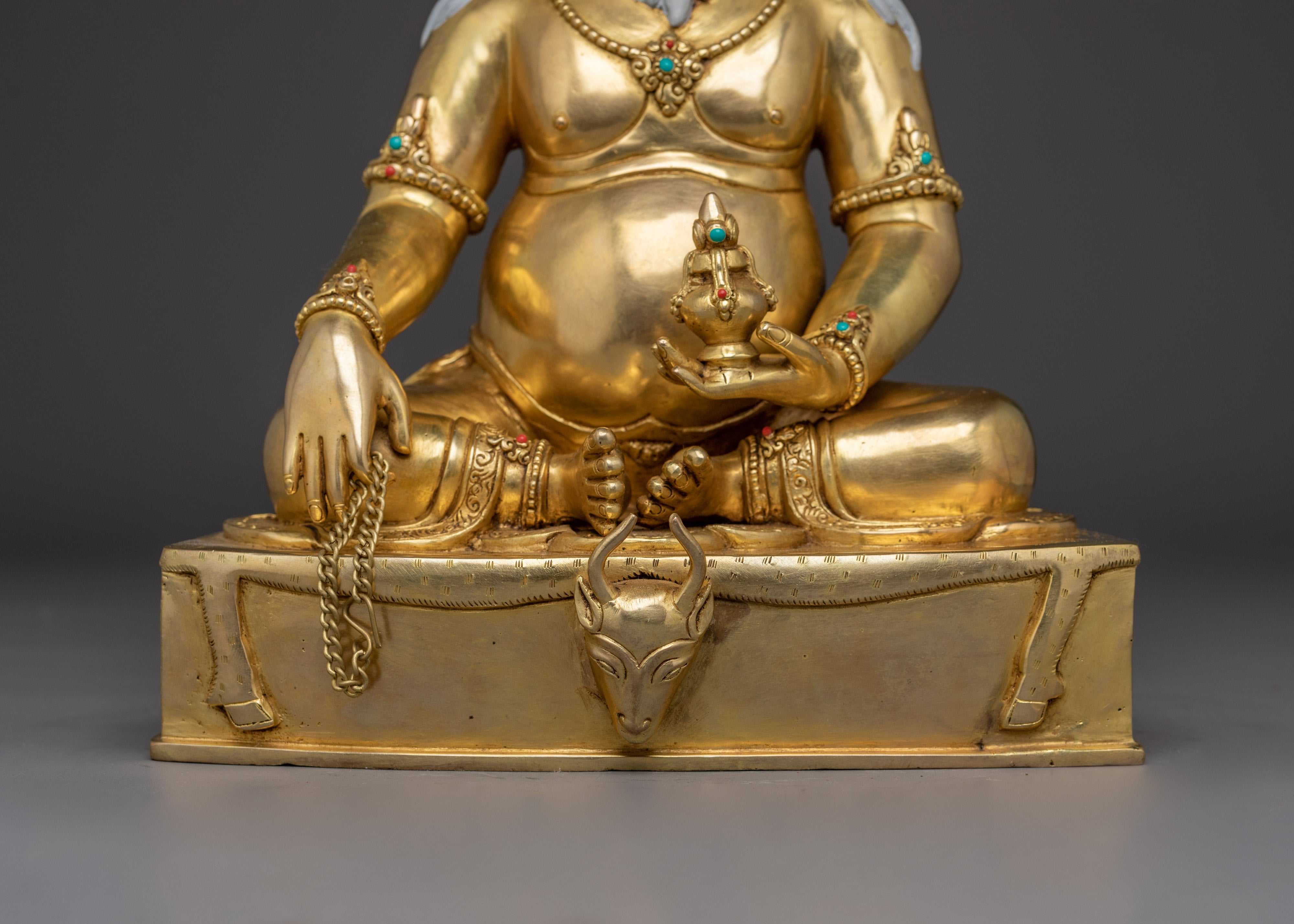 Handmade Thangtong Gyalpo Copper Statue | Traditional Artwork