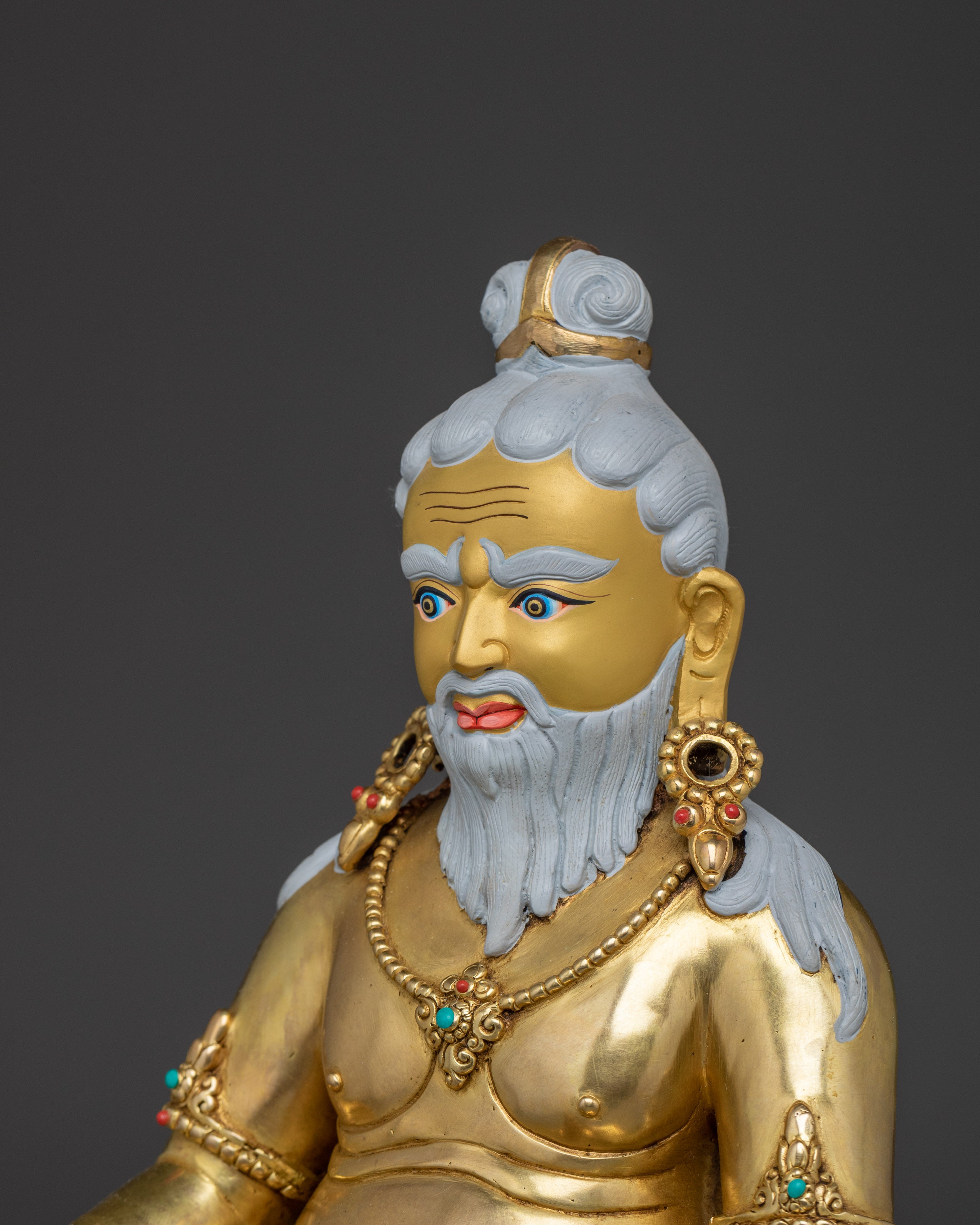 Handmade Thangtong Gyalpo Copper Statue | Traditional Artwork