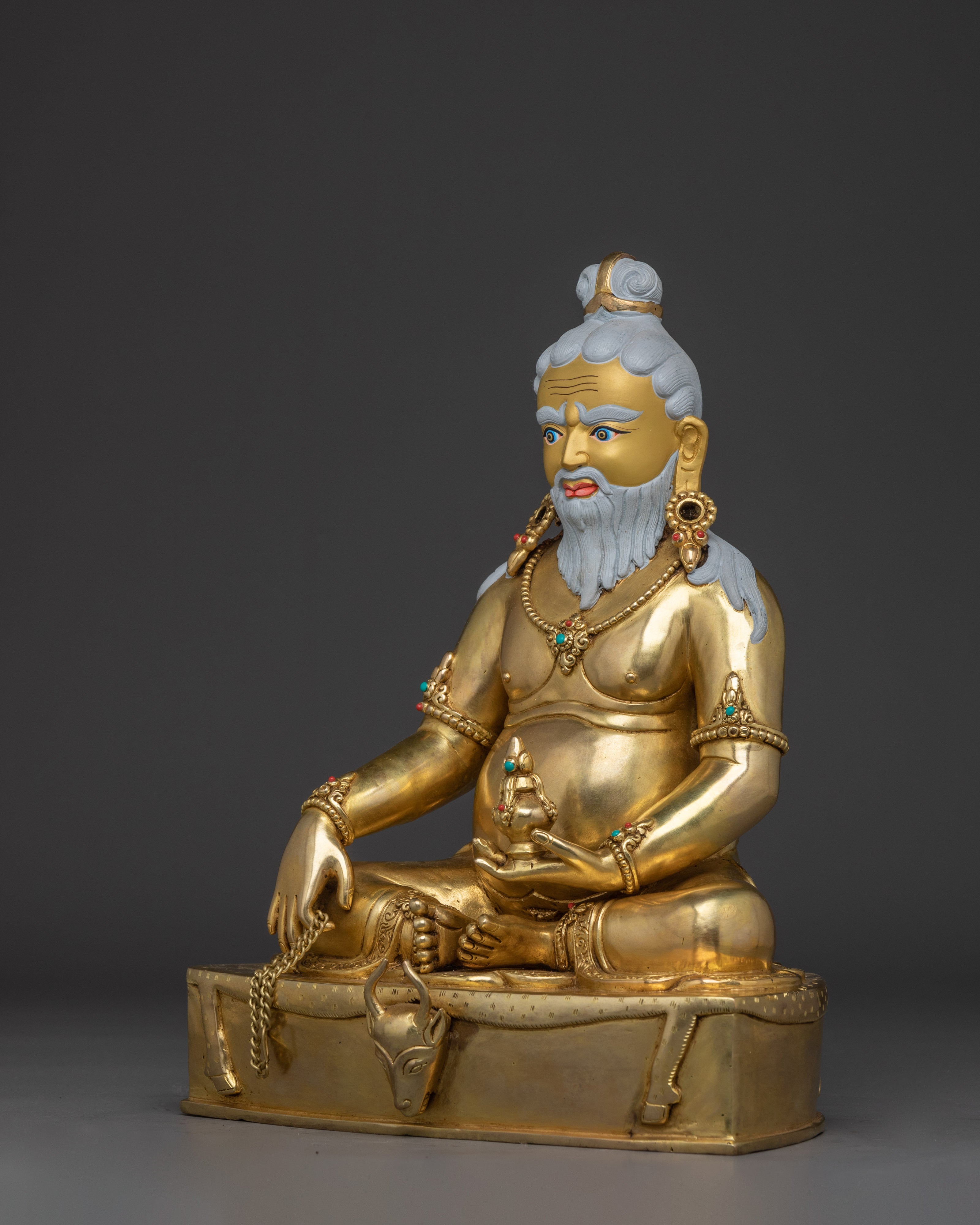 Handmade Thangtong Gyalpo Copper Statue | Traditional Artwork