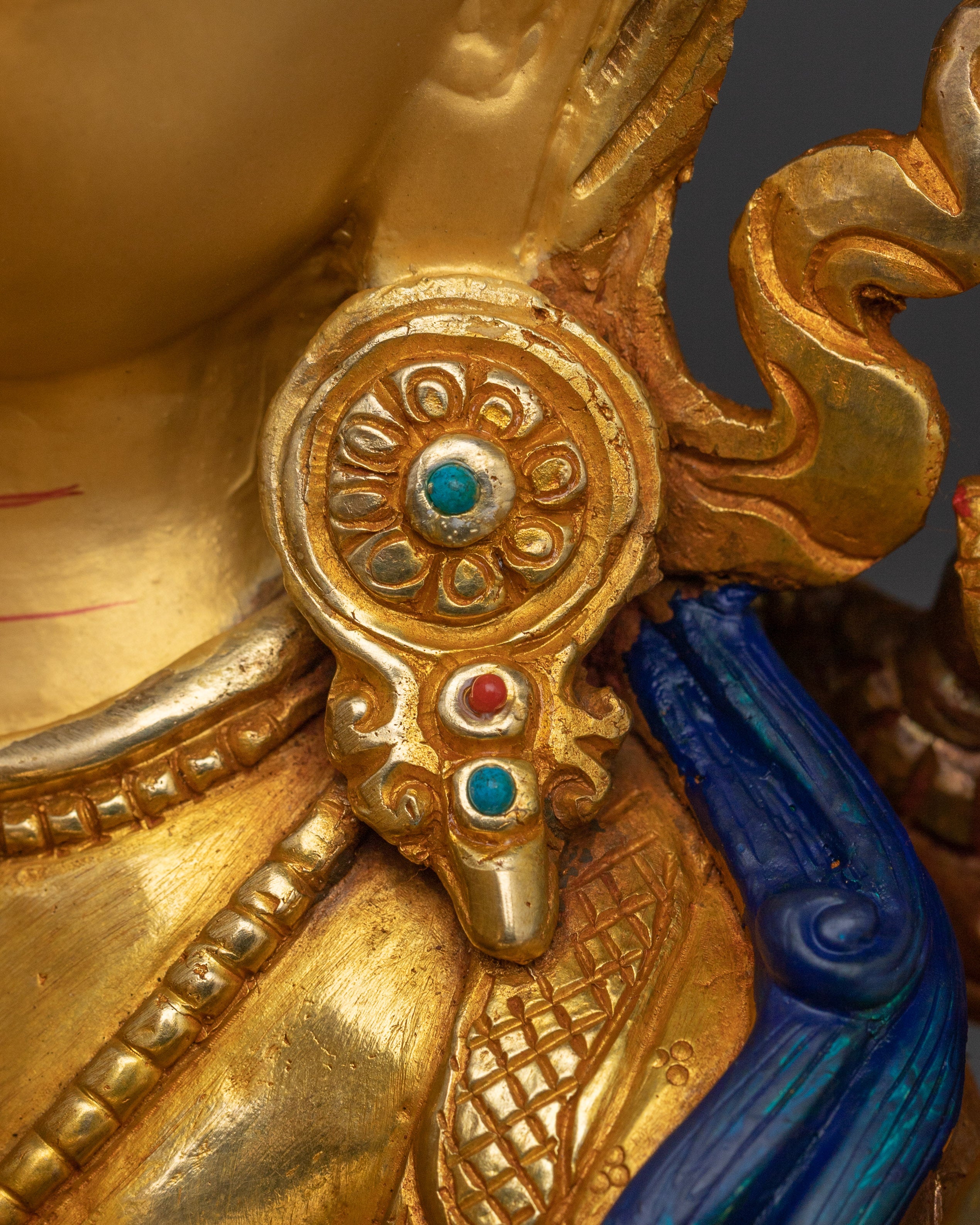 Handmade Statue of Vajrasattva with Consort | Traditional Artwork