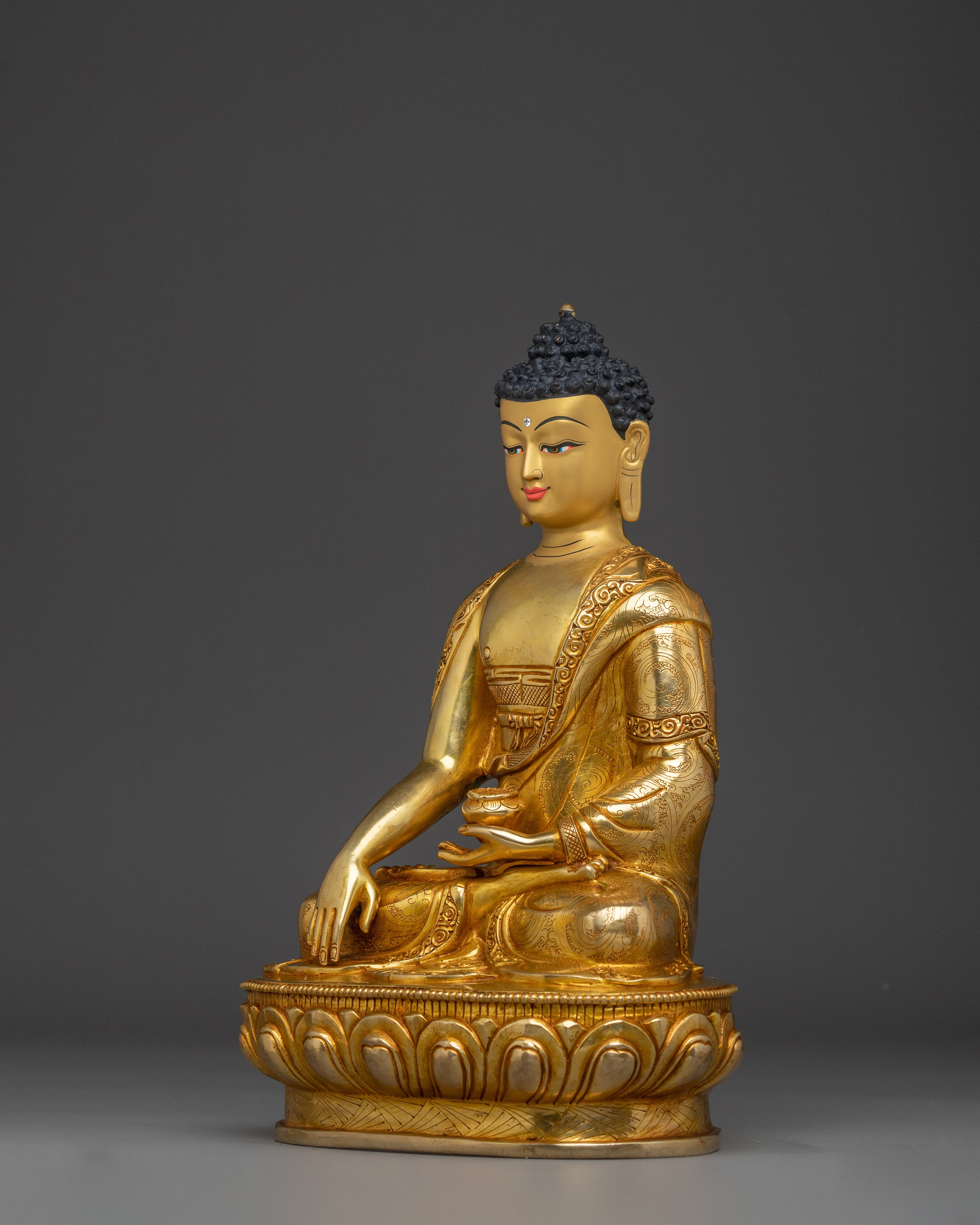 Five Dhyani Buddha Statue Set | Symbol of Five Wisdoms and Enlightened Qualities