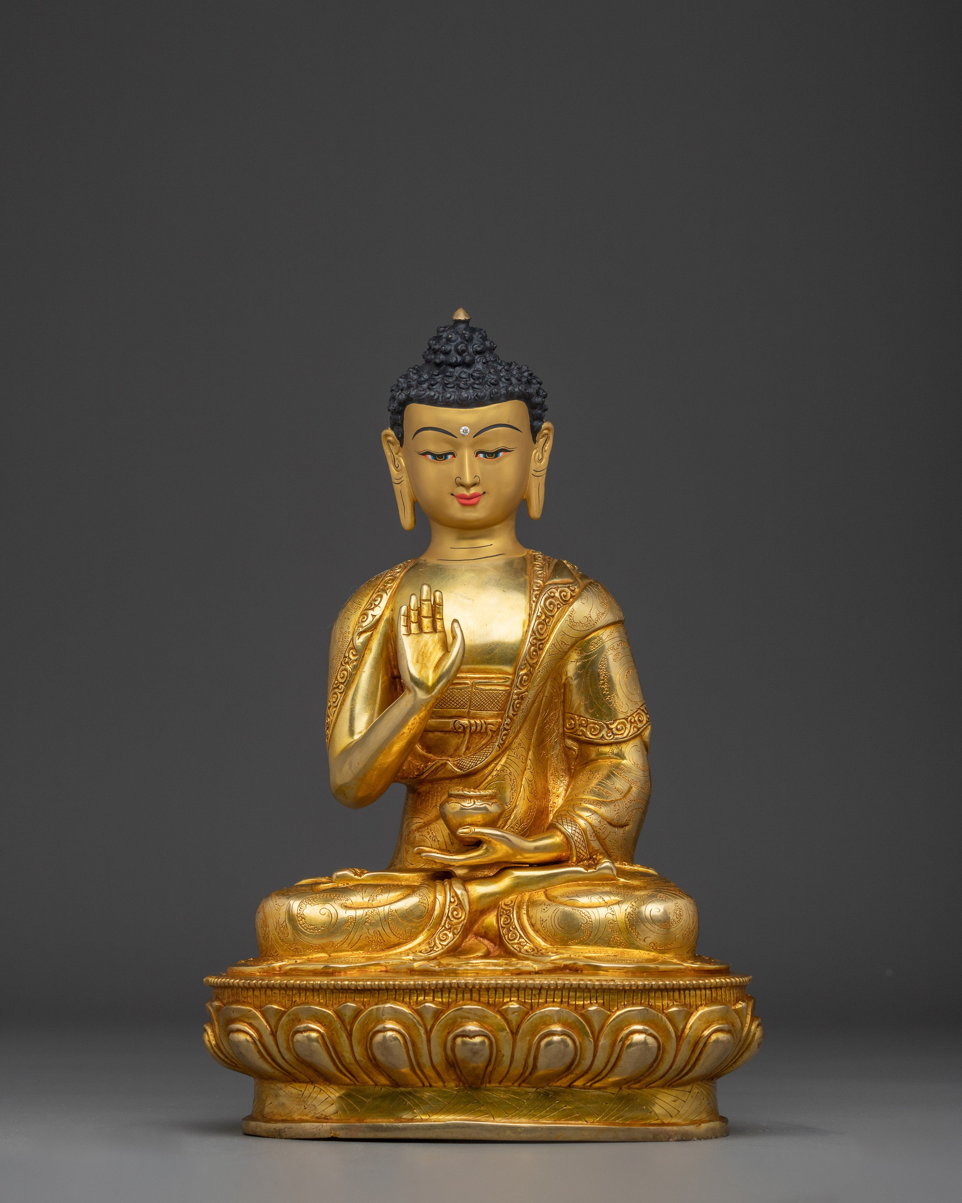 Five Dhyani Buddha Statue Set | Symbol of Five Wisdoms and Enlightened Qualities