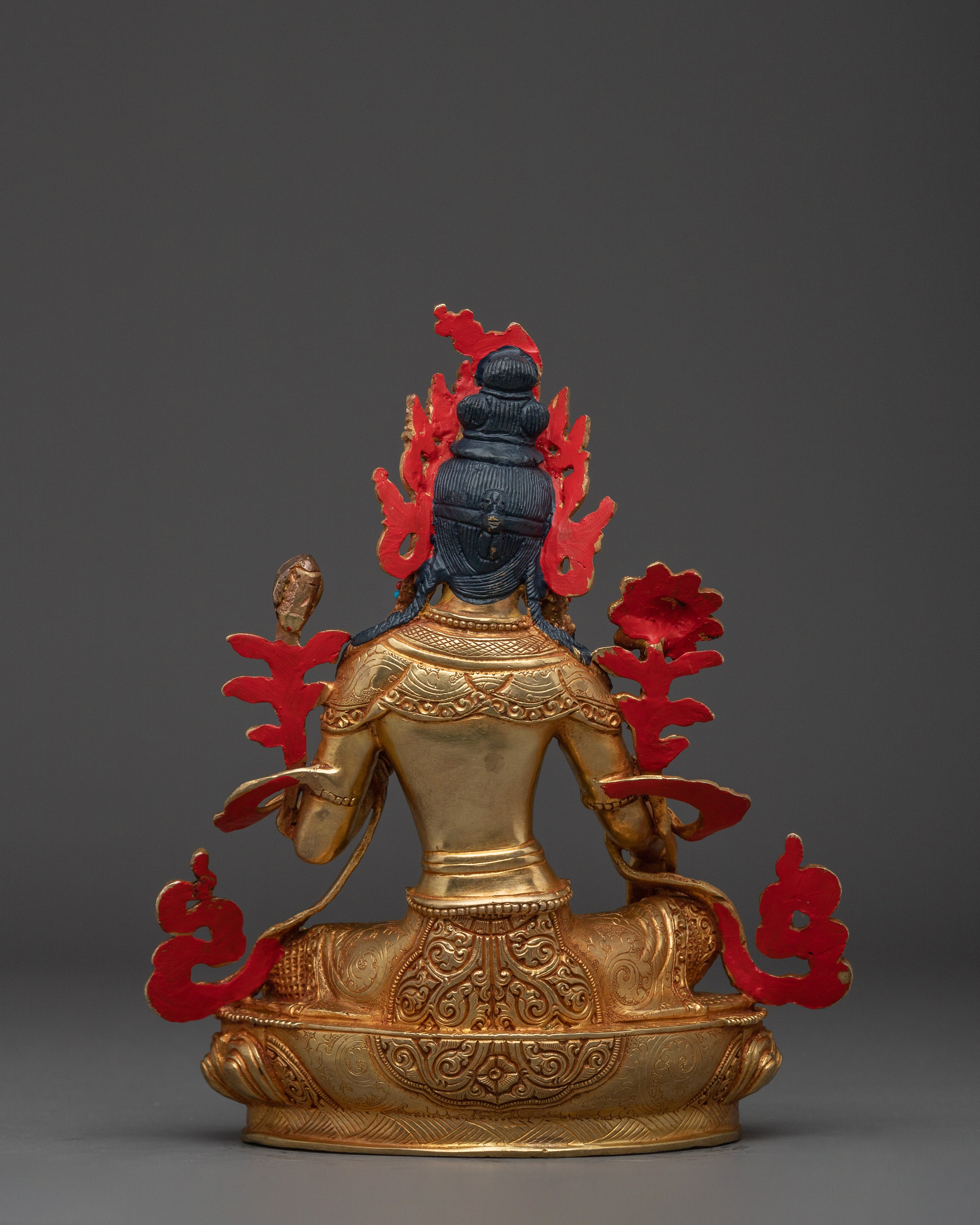 Protection Deity Green Tara Statue | Shyama Tara - The Compassionate One