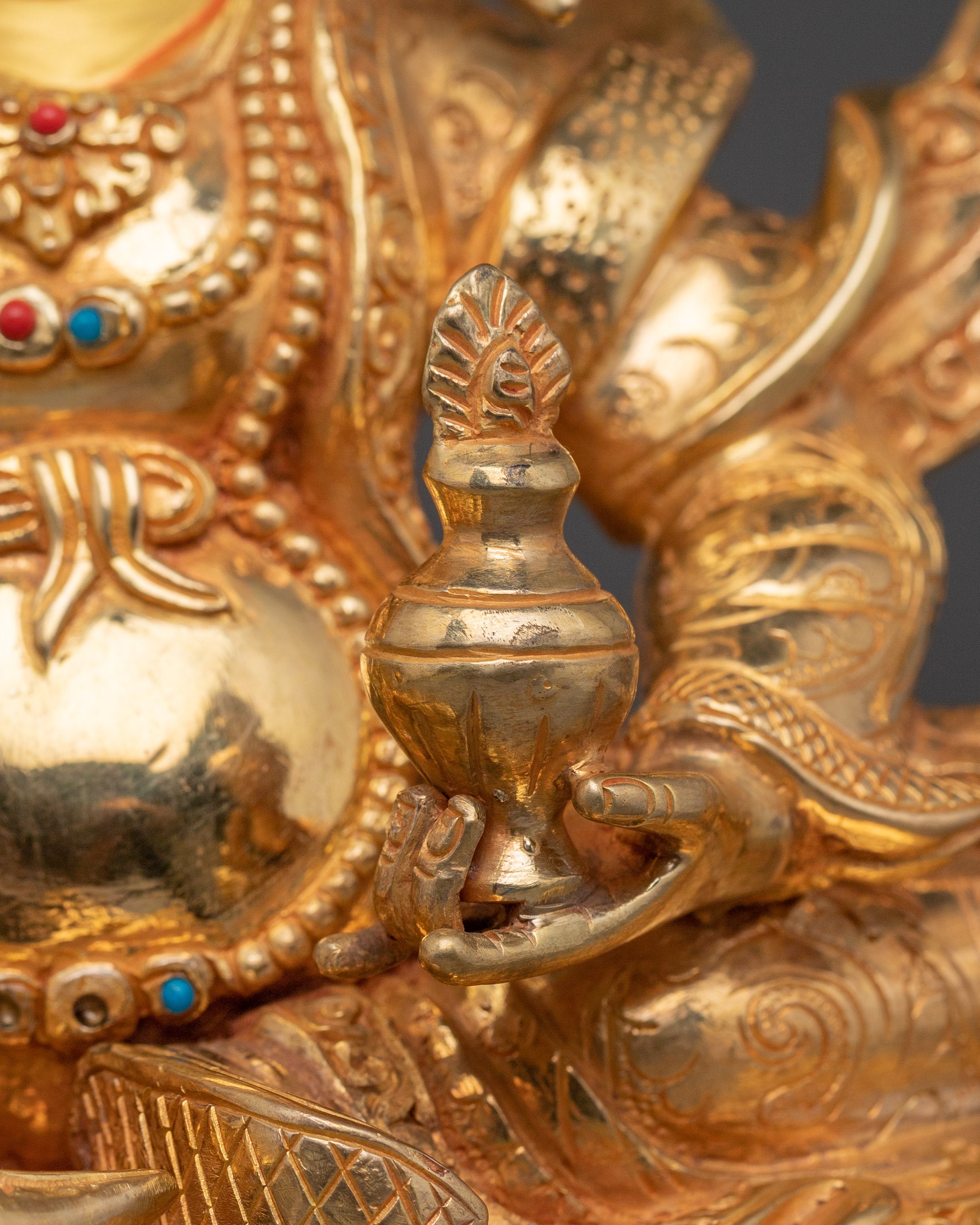 Dzambhala – Embodiment of Prosperity Statue | Tibetan Wealth Deity