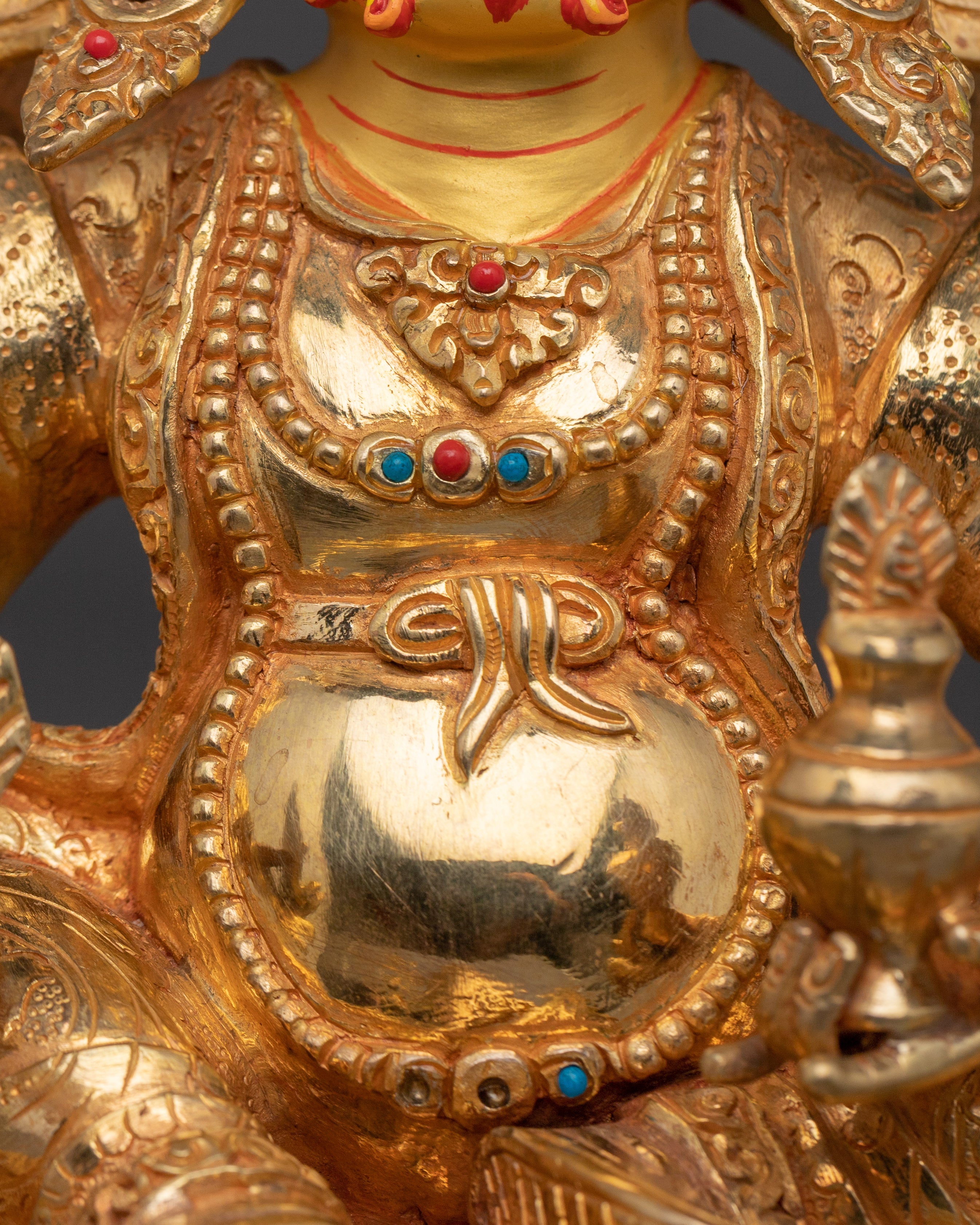 Dzambhala – Embodiment of Prosperity Statue | Tibetan Wealth Deity