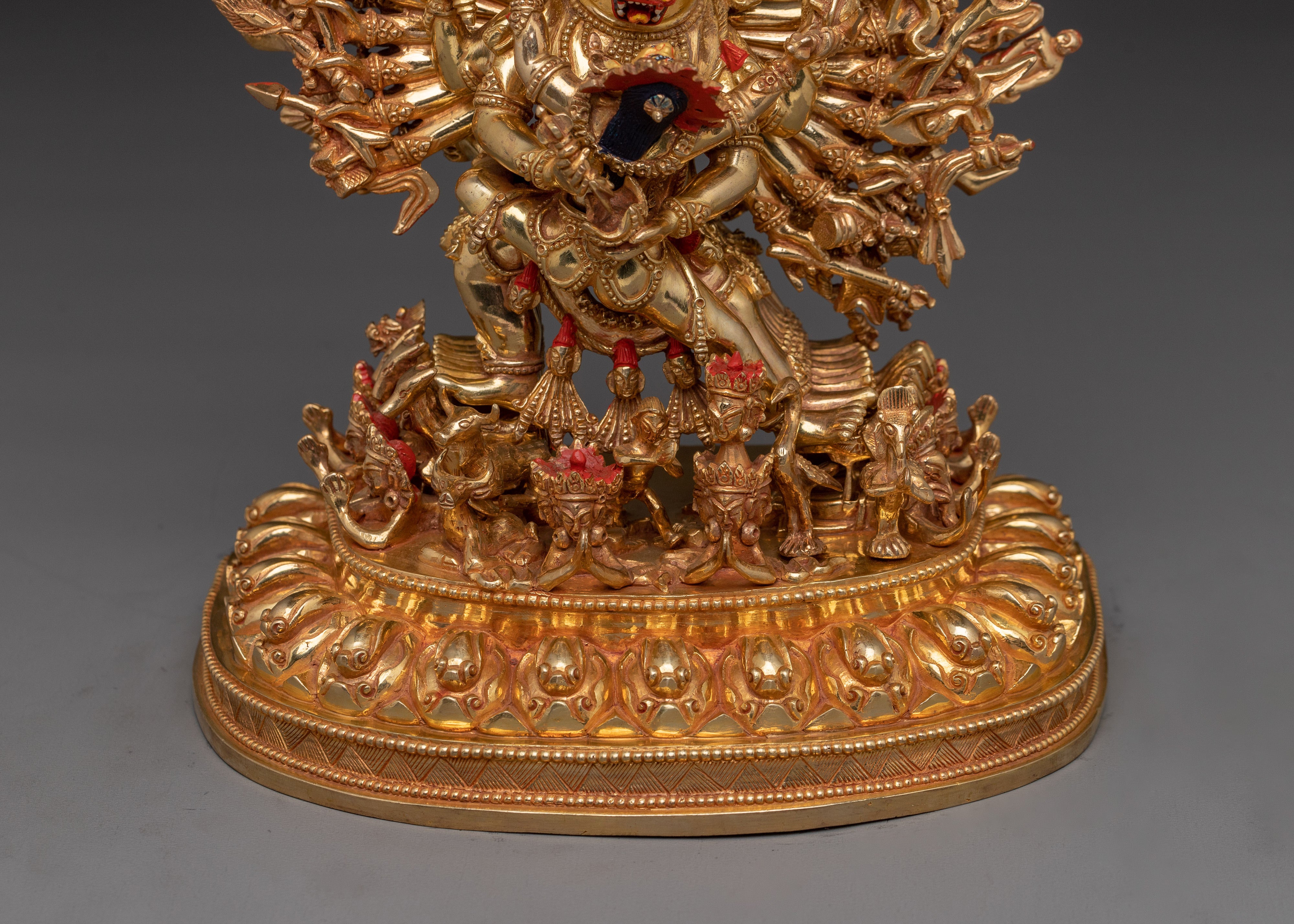 Vajrabhairava Wrathful Statue | Yamantaka - Conqueror of Death