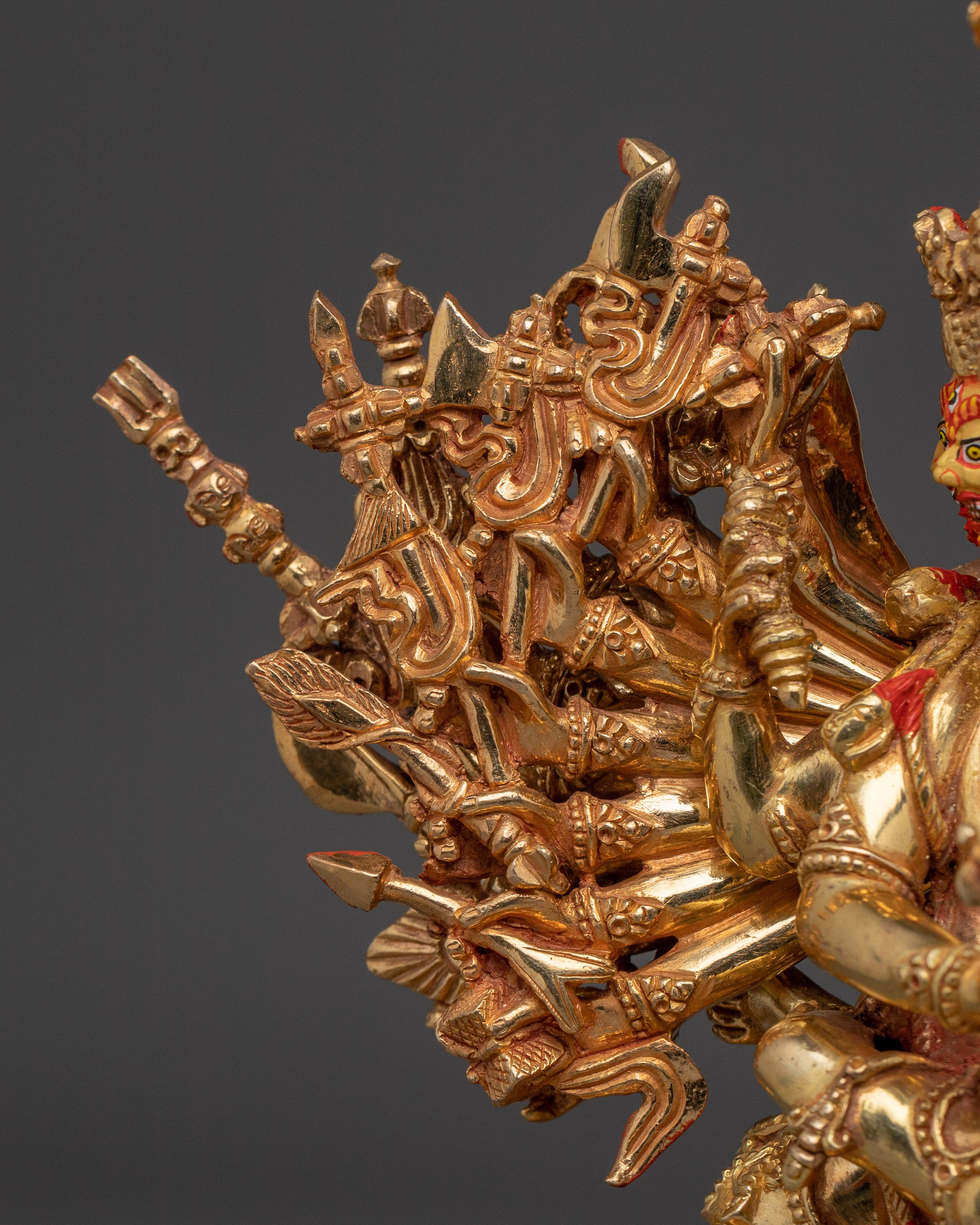 Vajrabhairava Wrathful Statue | Yamantaka - Conqueror of Death